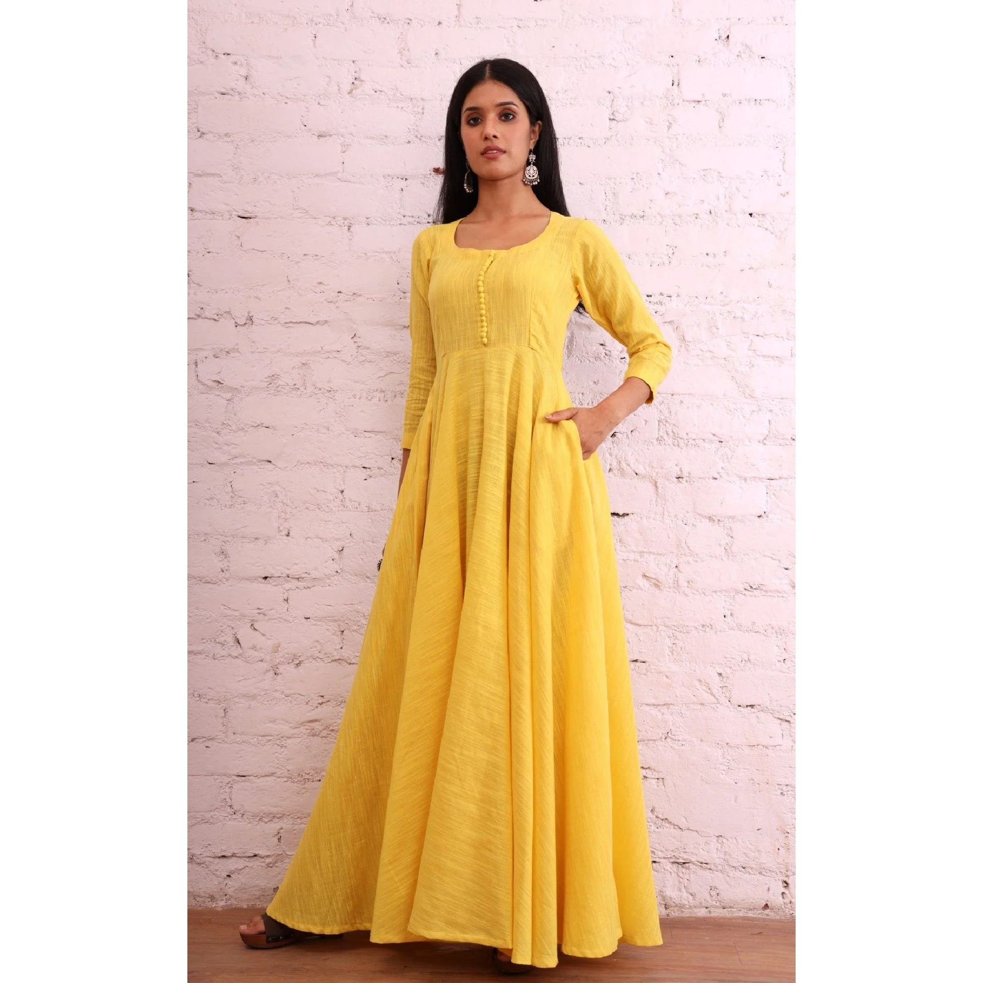 Avika Gher Handloom dress - Image 5