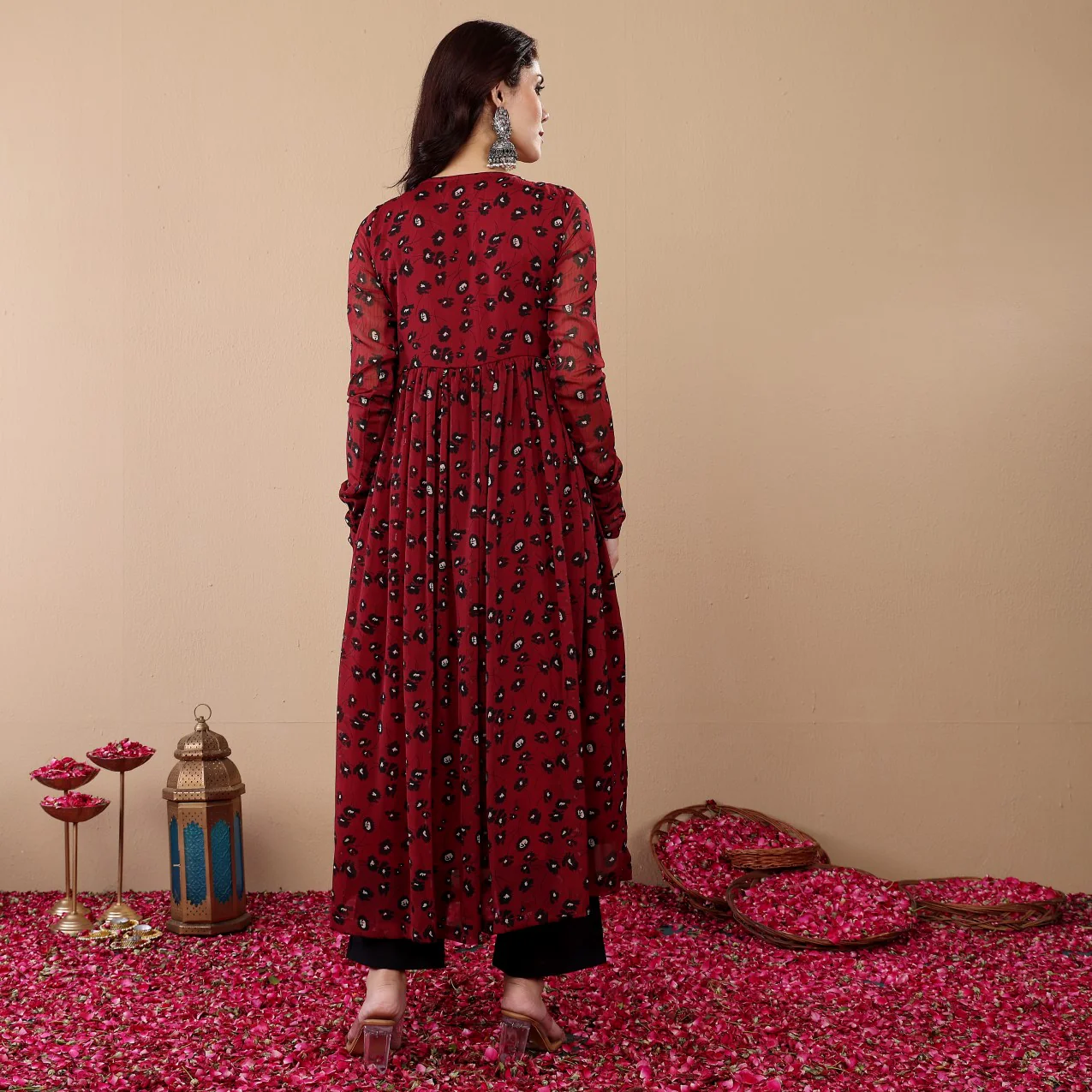 Zavika Georgette Kurta - Image 5