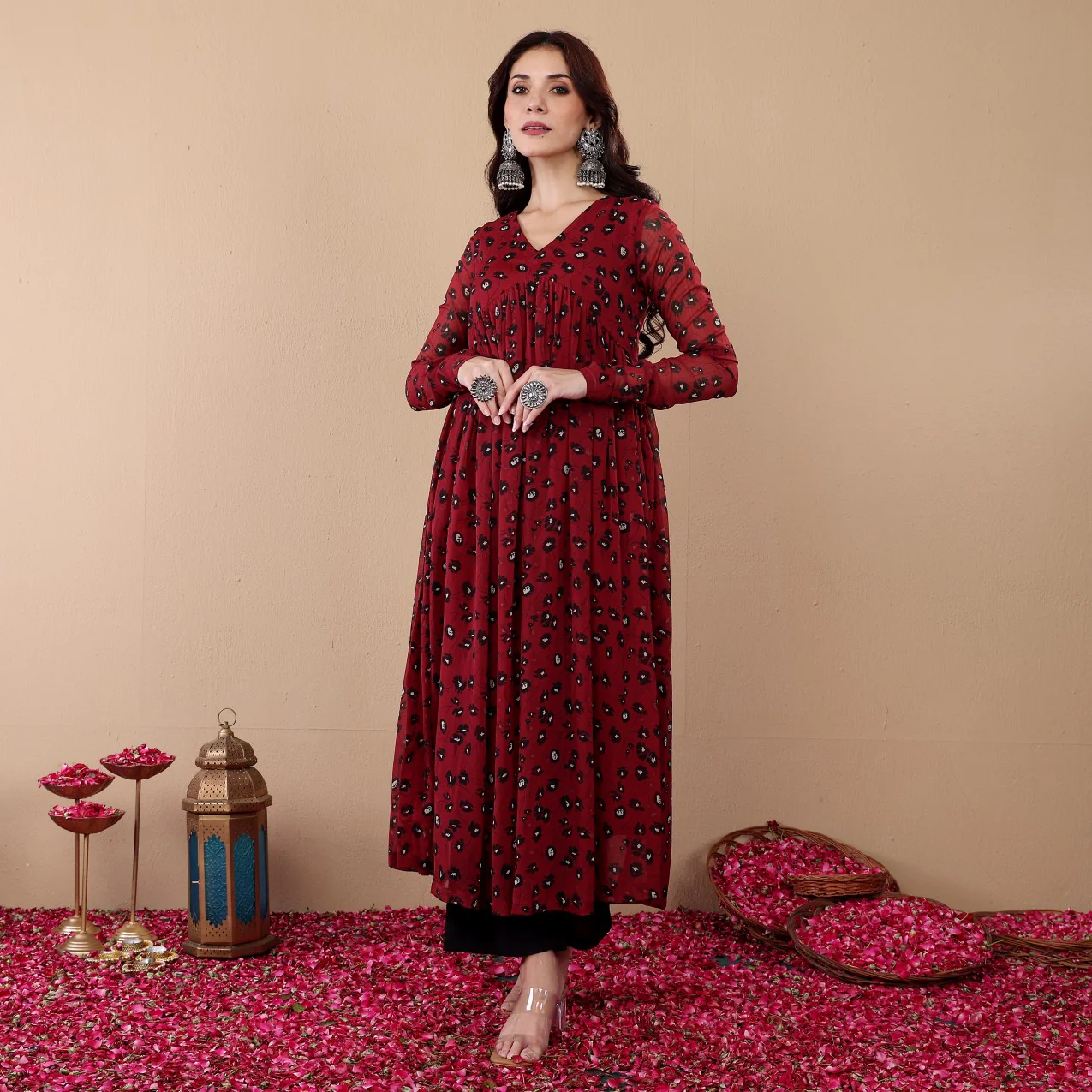 Zavika Georgette Kurta - Image 6