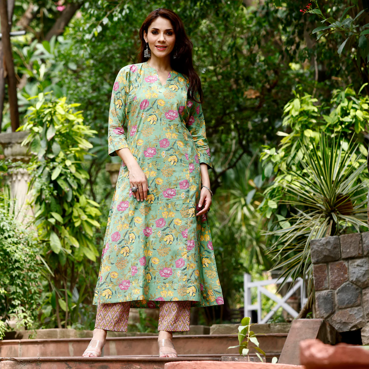 Aza Cotton  Co-ord Set - Image 3