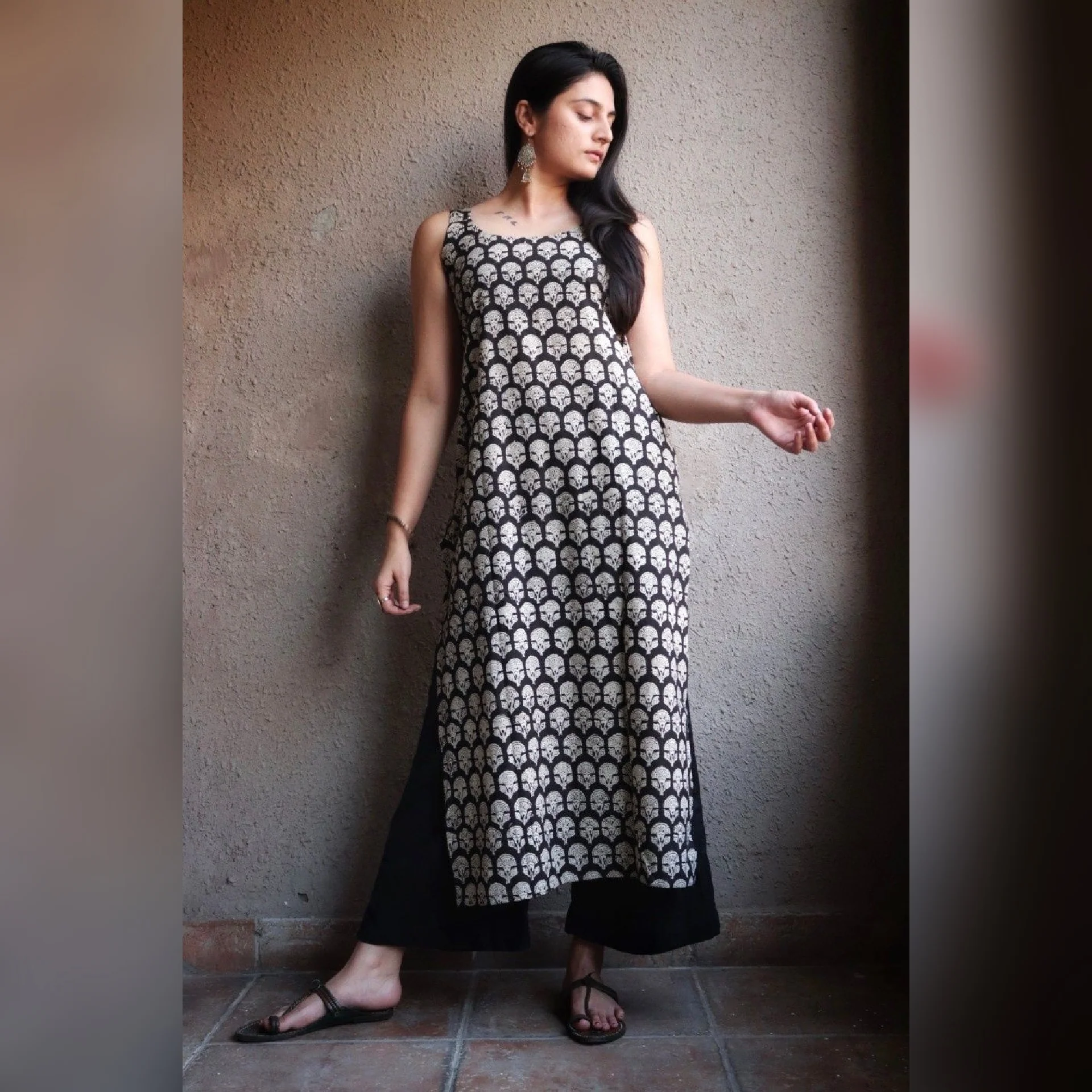 Azrah Bagru Kurta - Image 3