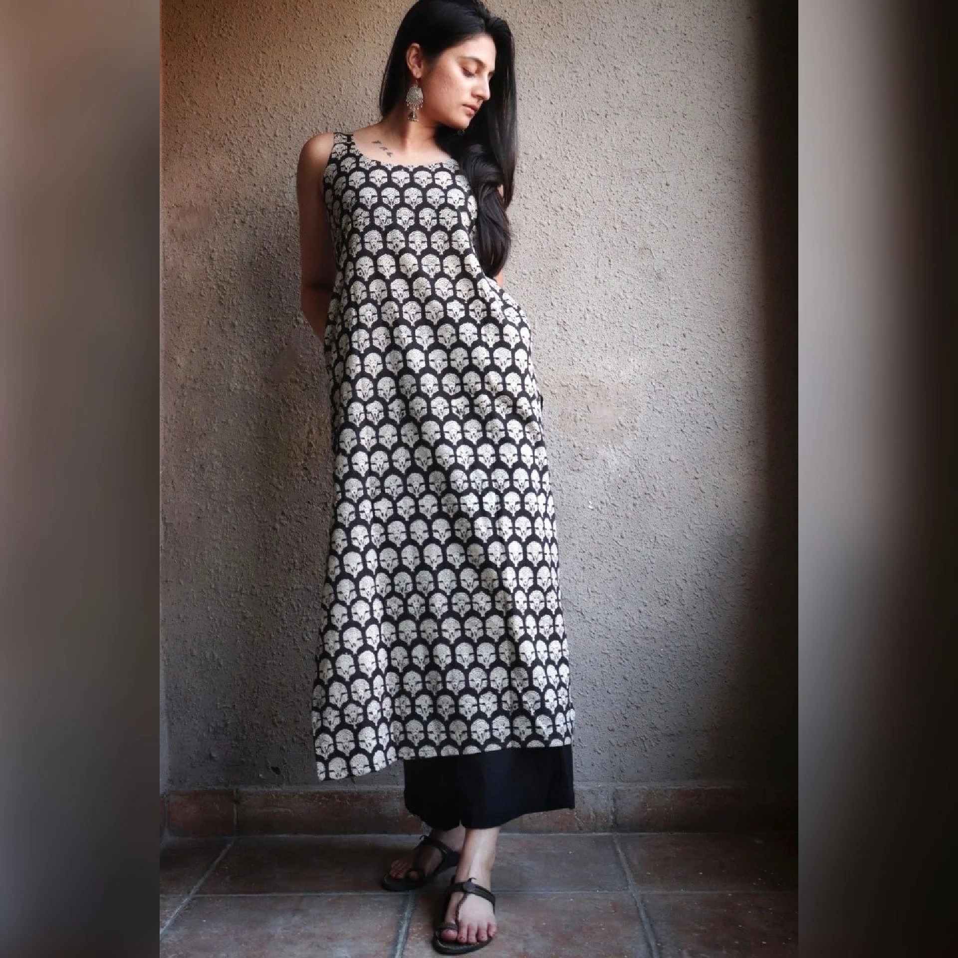 Azrah Bagru Kurta - Image 4