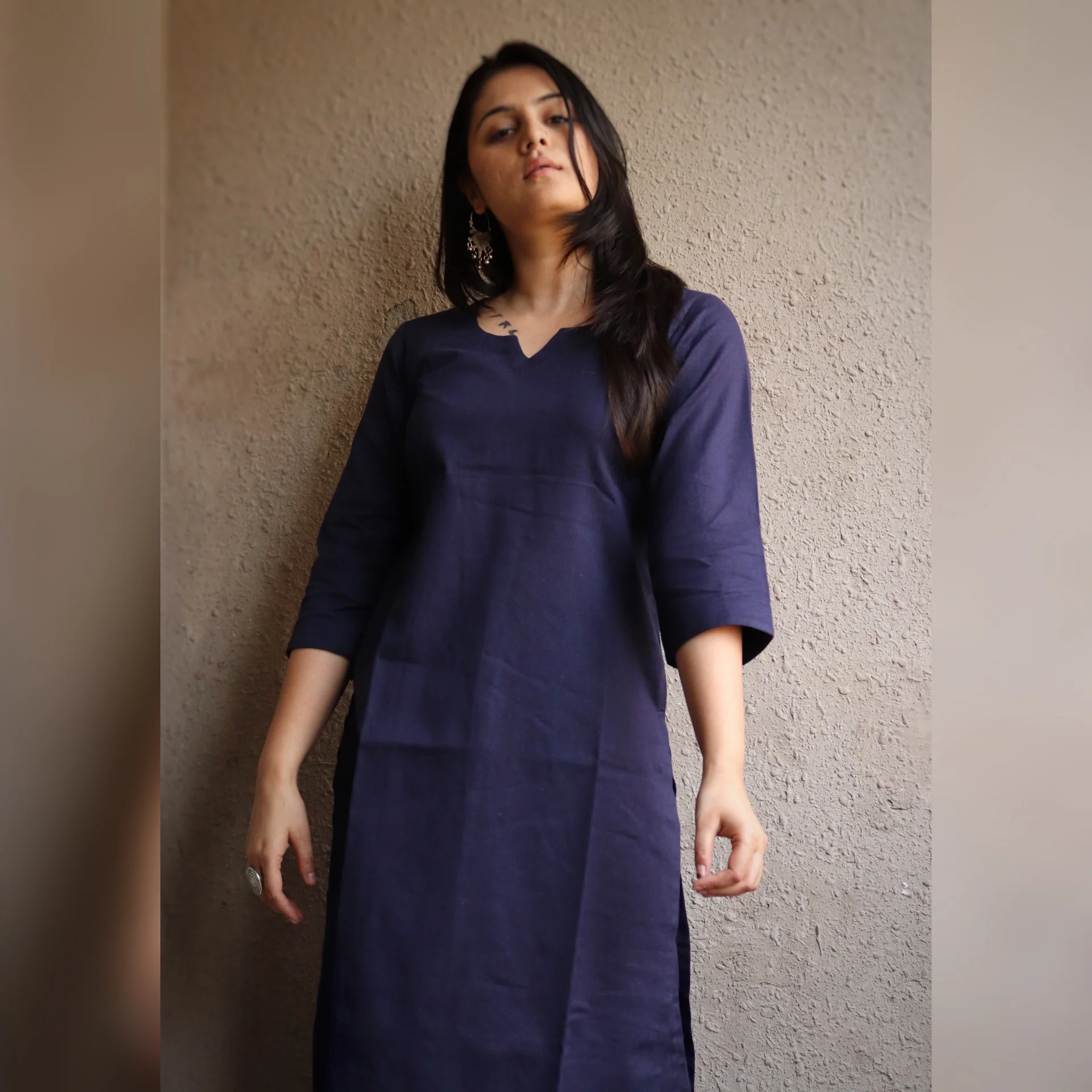 Miraan Blue Cotton Set - Image 3