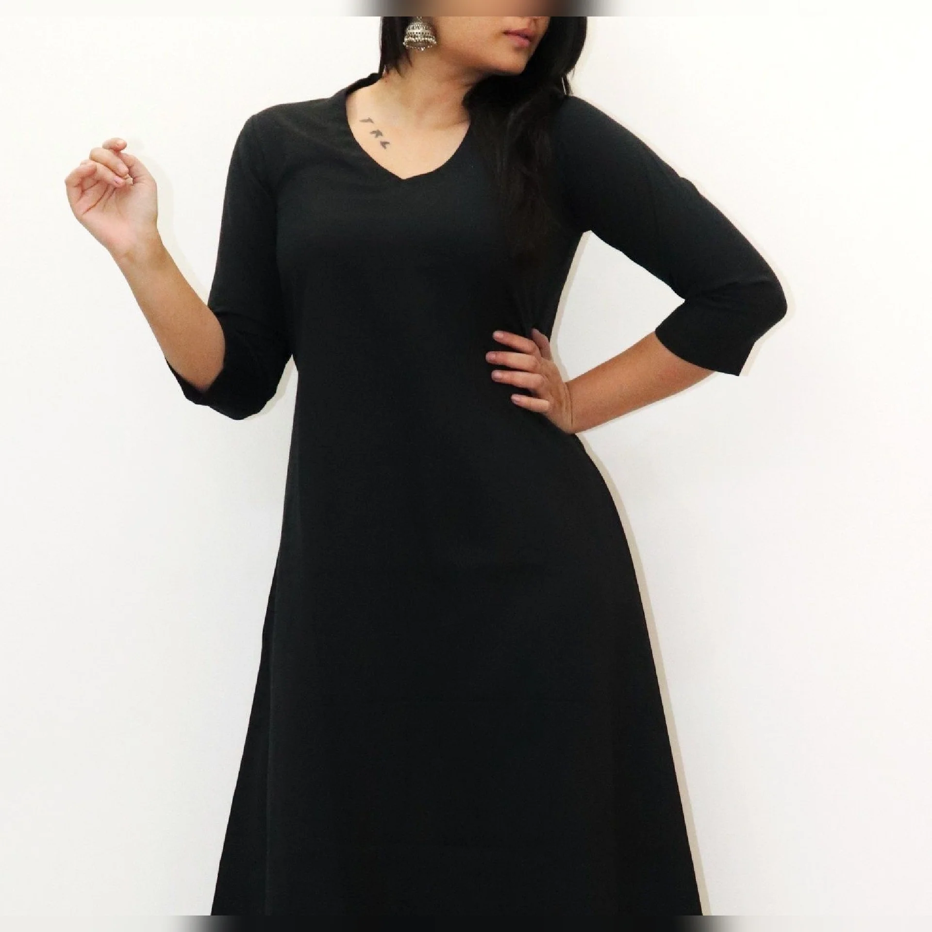 Black Tami Kurta - Image 3