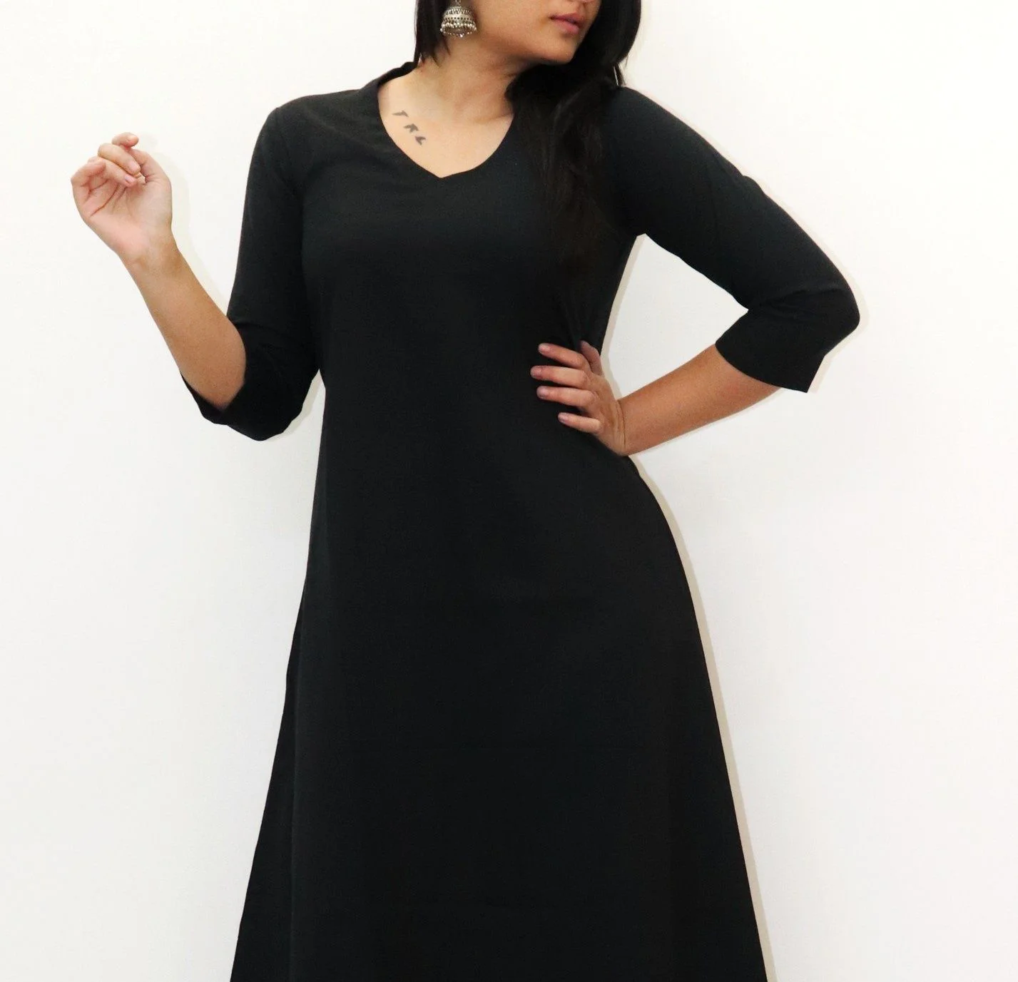 Black Tami  Handloom Cotton Set - Image 3