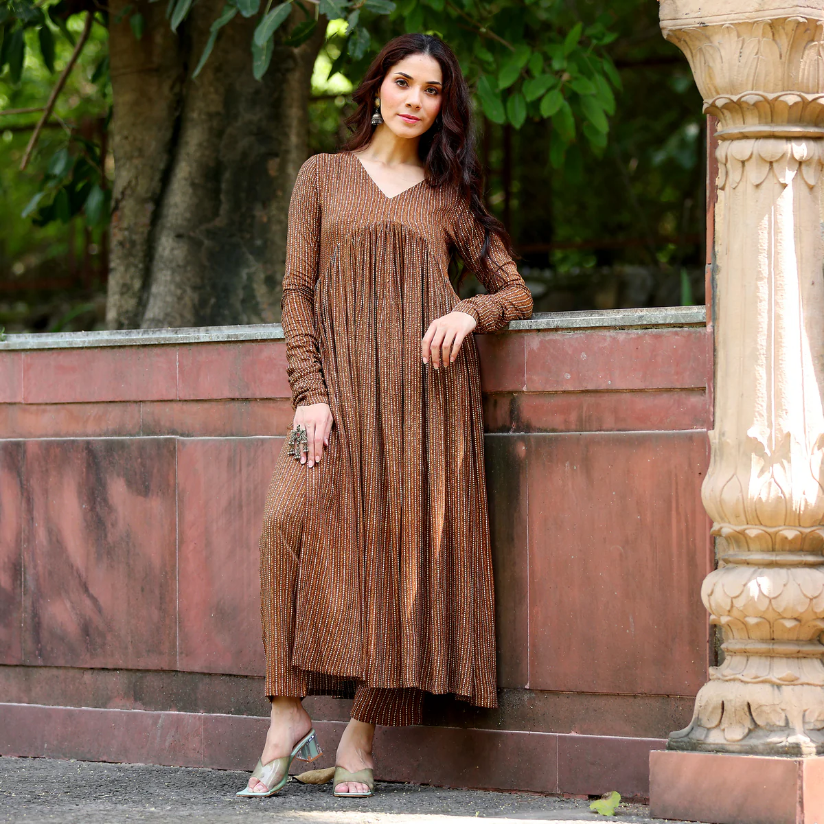 Brown Kairav Set - Image 7