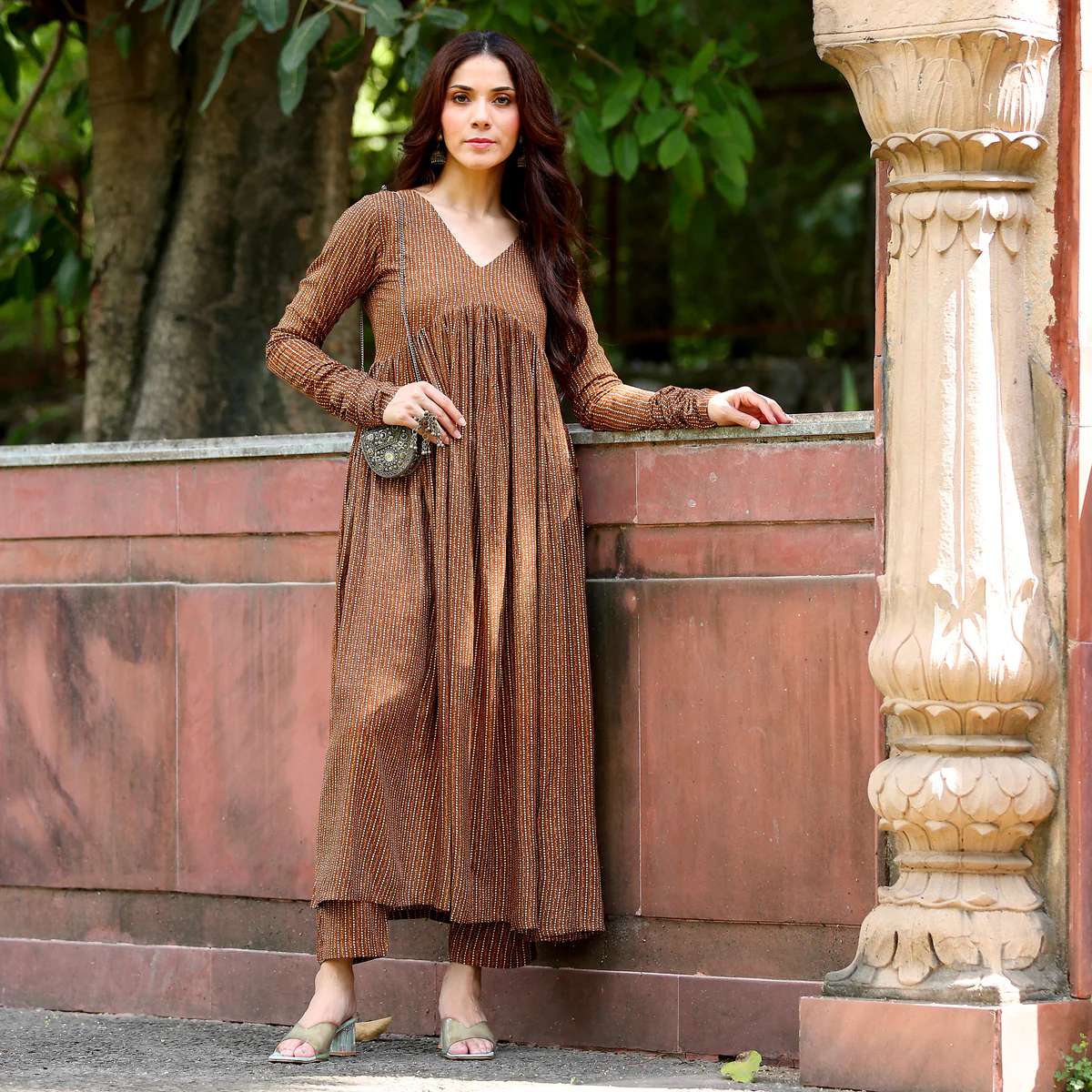 Brown Kairav Set - Image 8