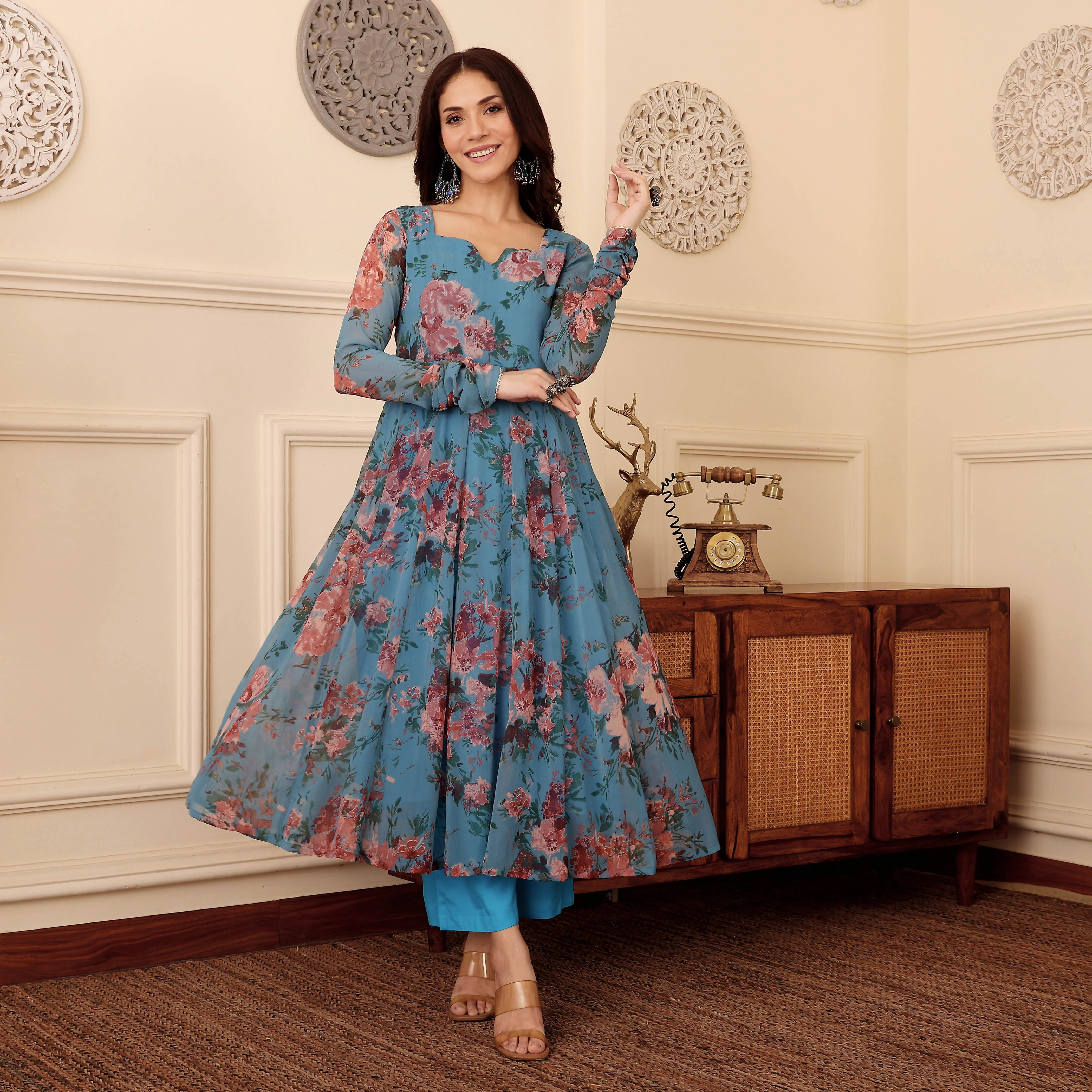 Chandramalika Georgette Set - Image 2