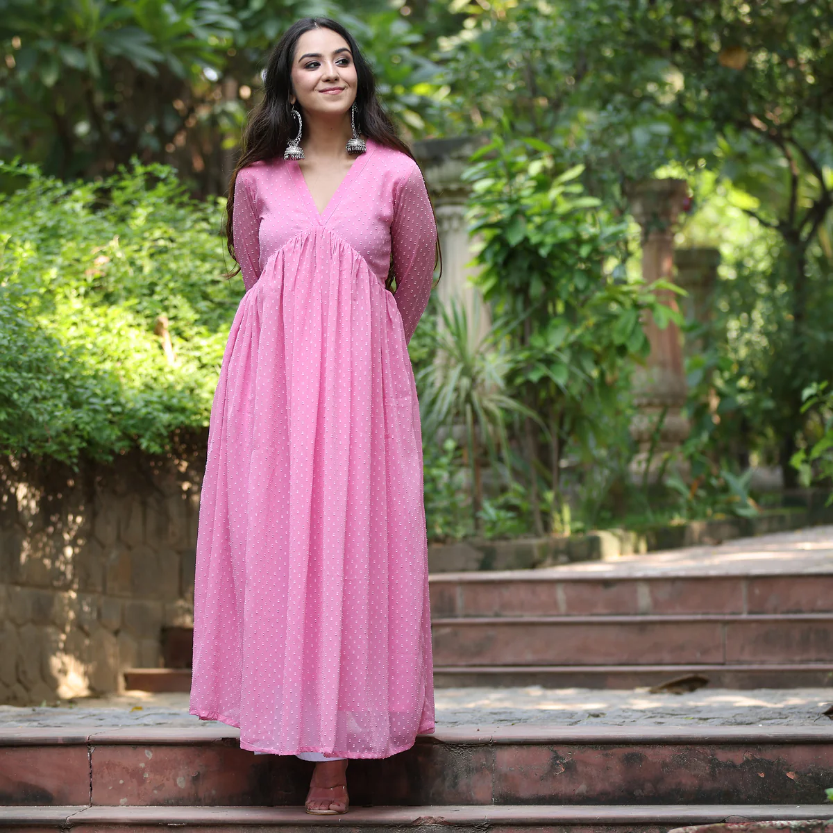 Damini gulabi kameez - Image 4