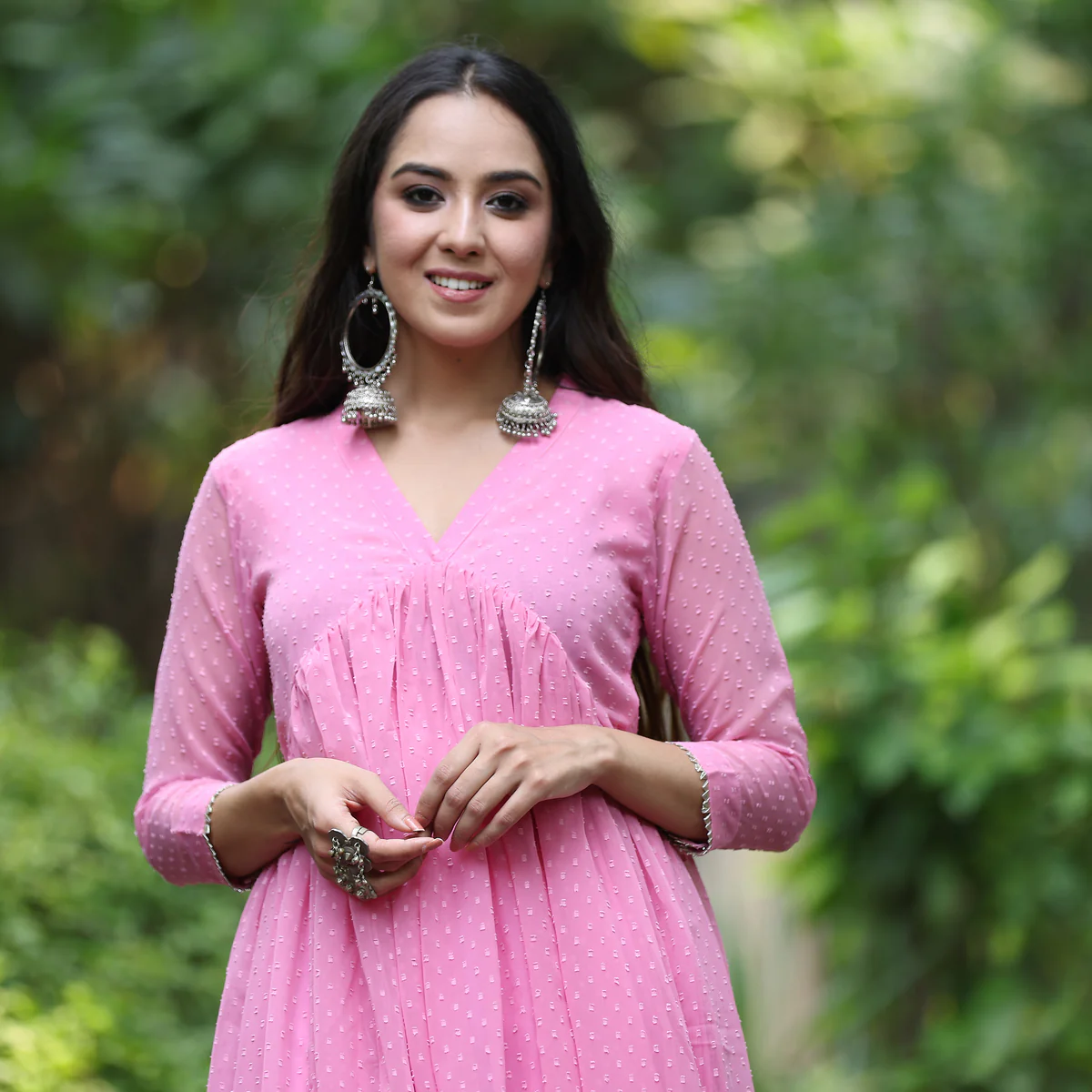 Damini gulabi kameez - Image 5