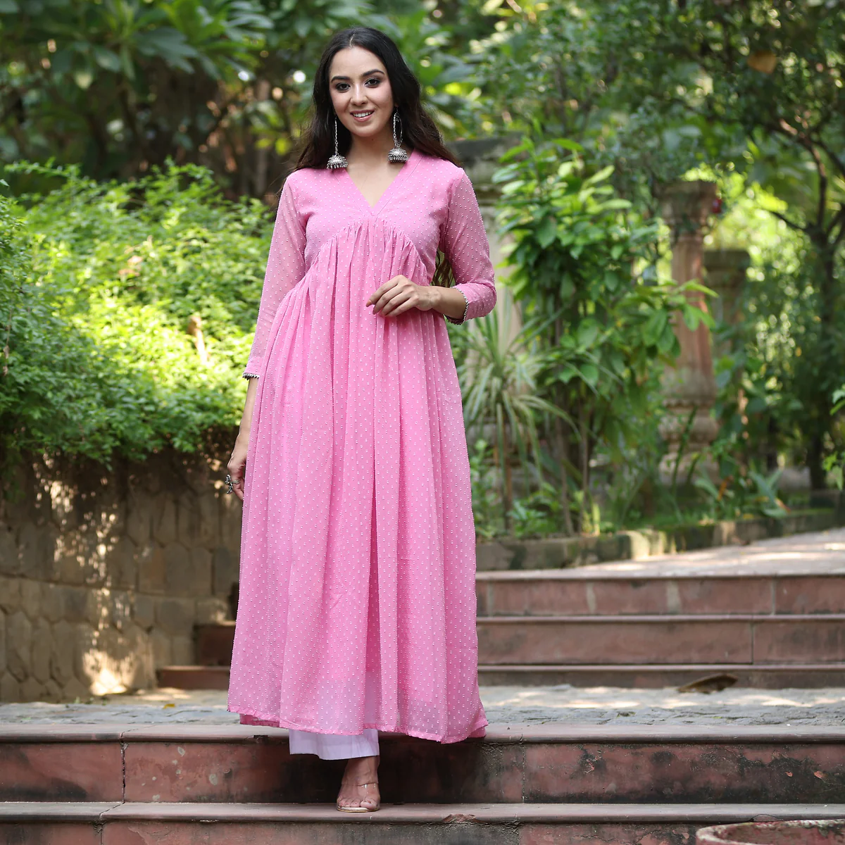 Damini gulabi kameez - Image 6