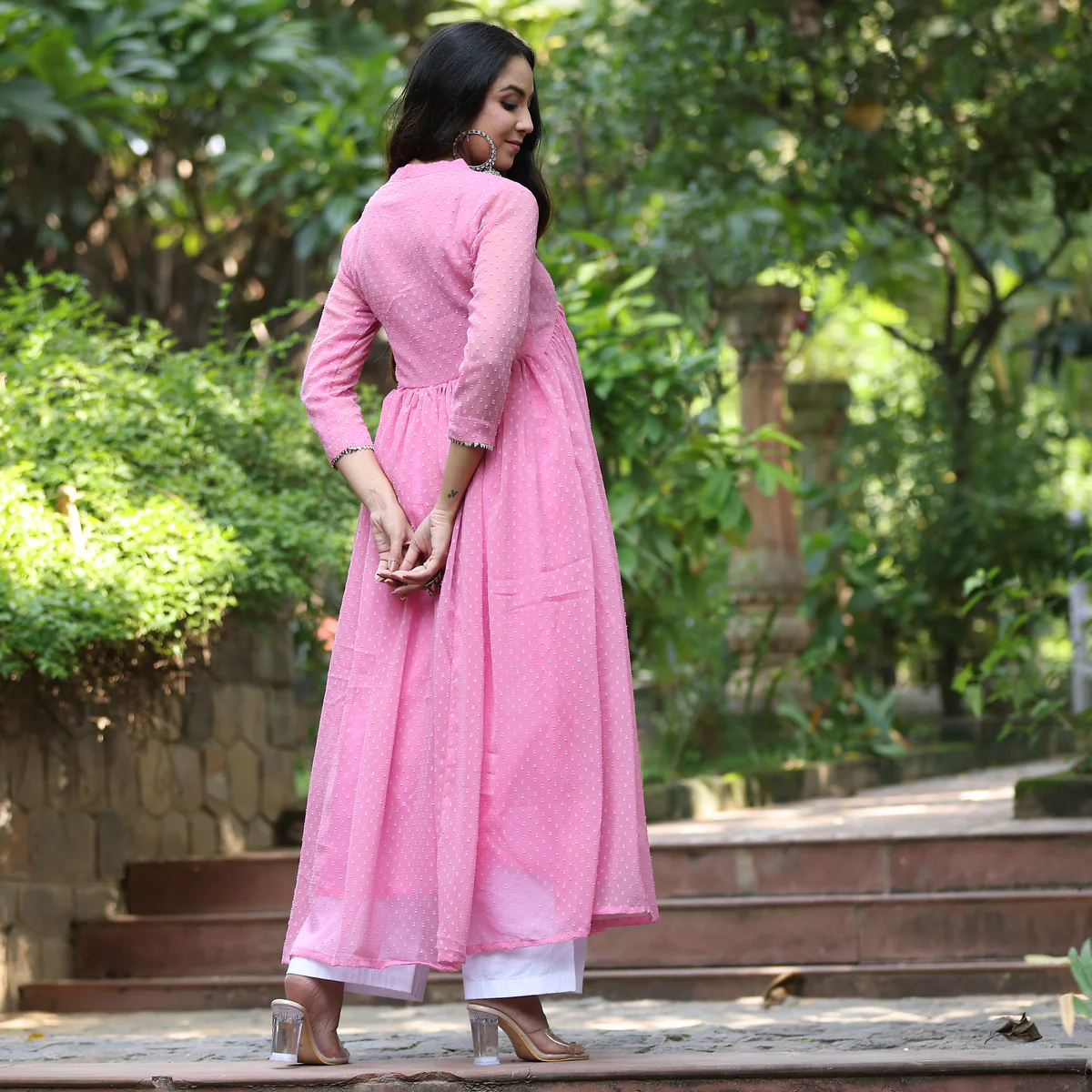 Damini gulabi kameez - Image 7