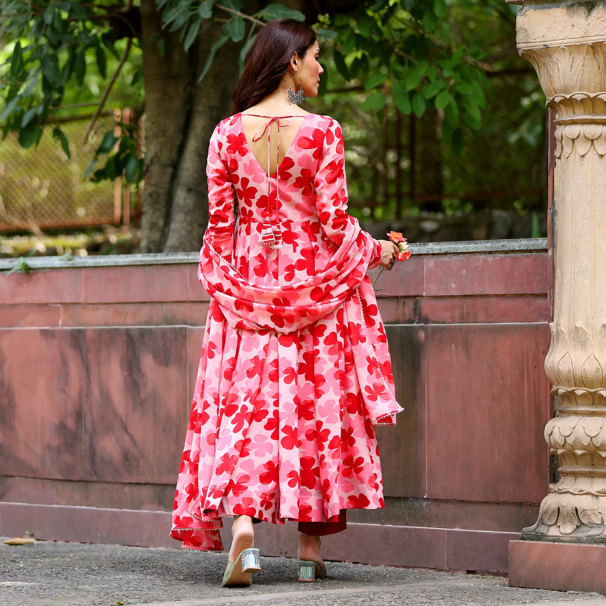 Darshi Floral Georgette  Set - Image 6