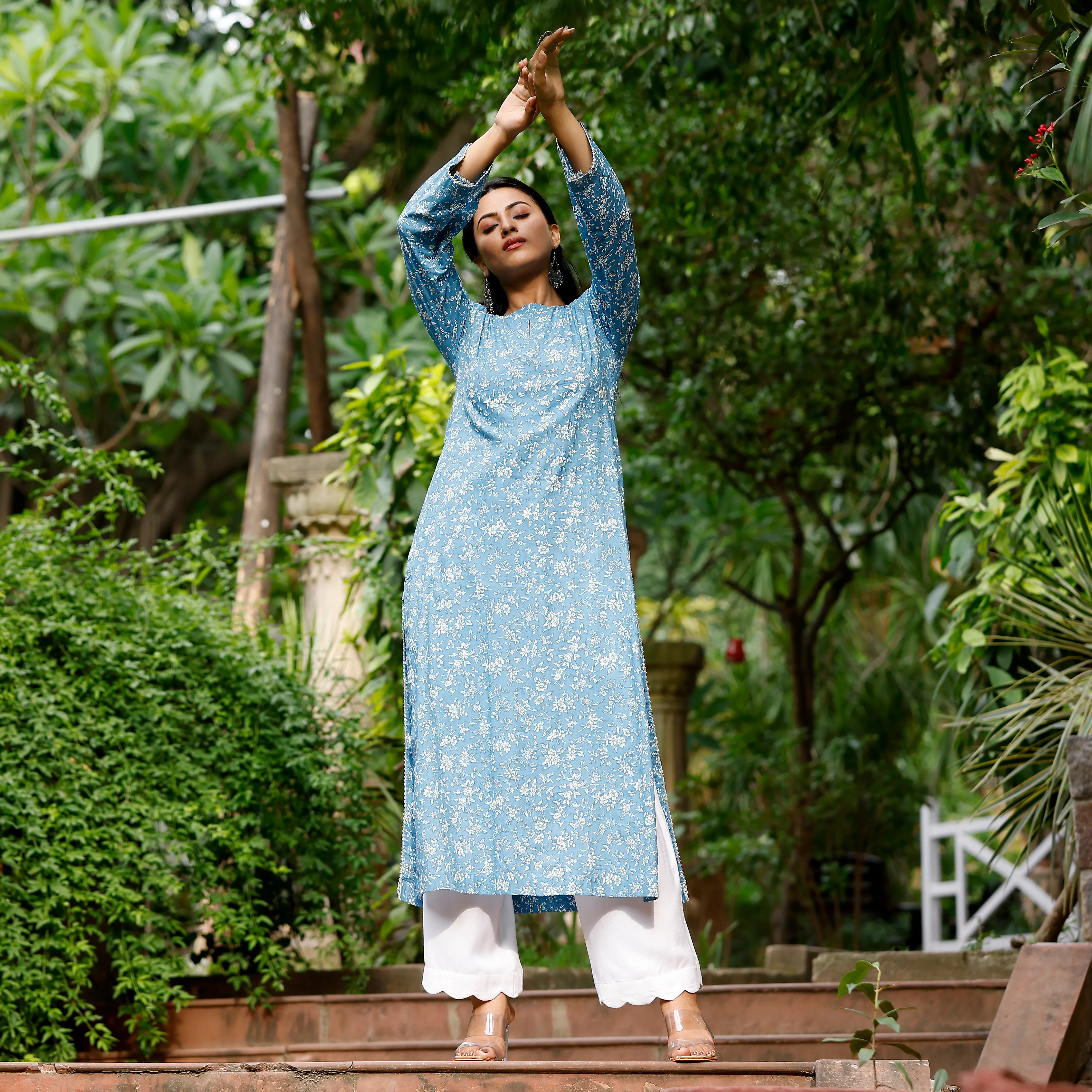 Dhanyasri Cotton Printed  Kurta - Image 4
