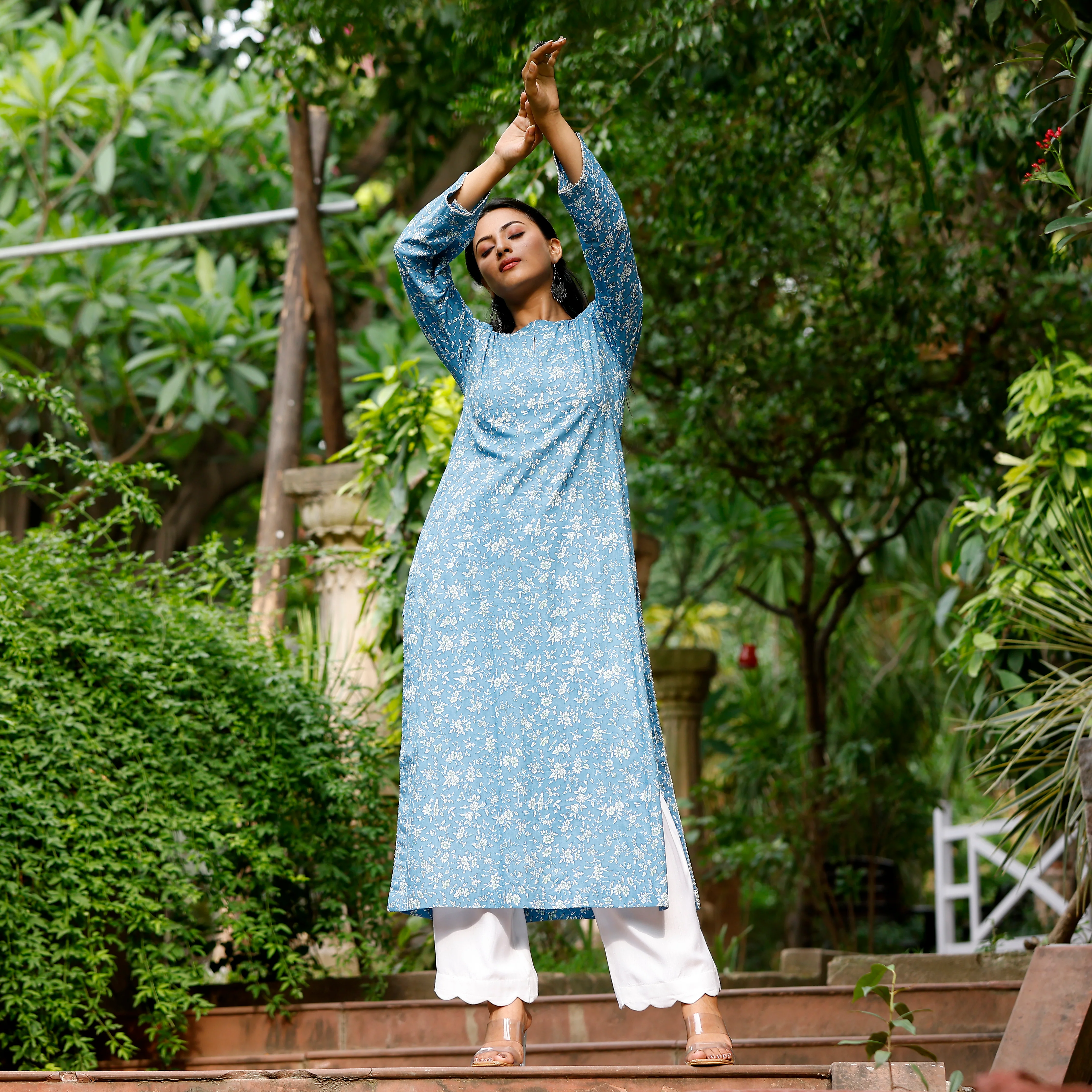 Dhanyasri Cotton Printed  Kurta - Image 7