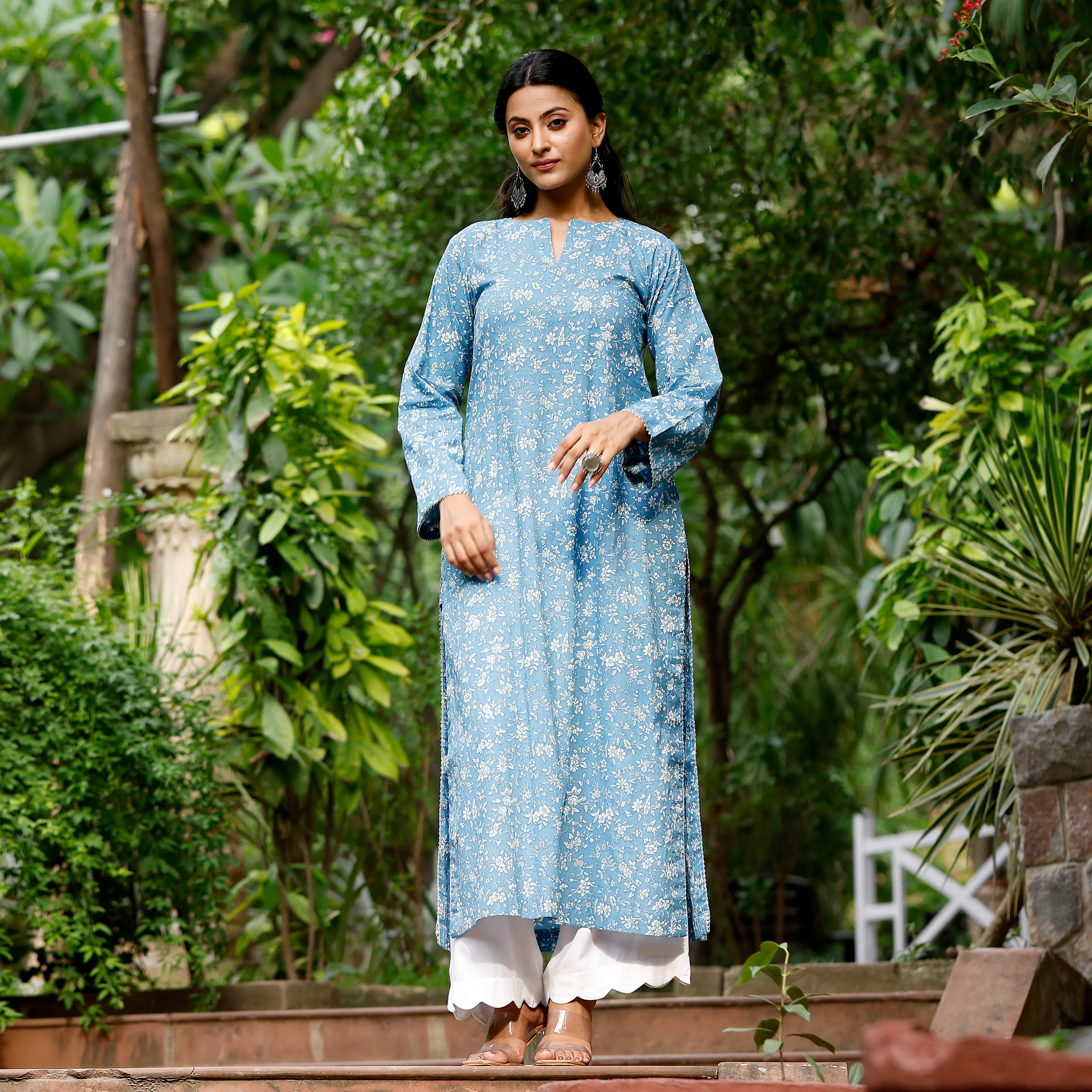 Dhanyasri Cotton Printed  Kurta - Image 8
