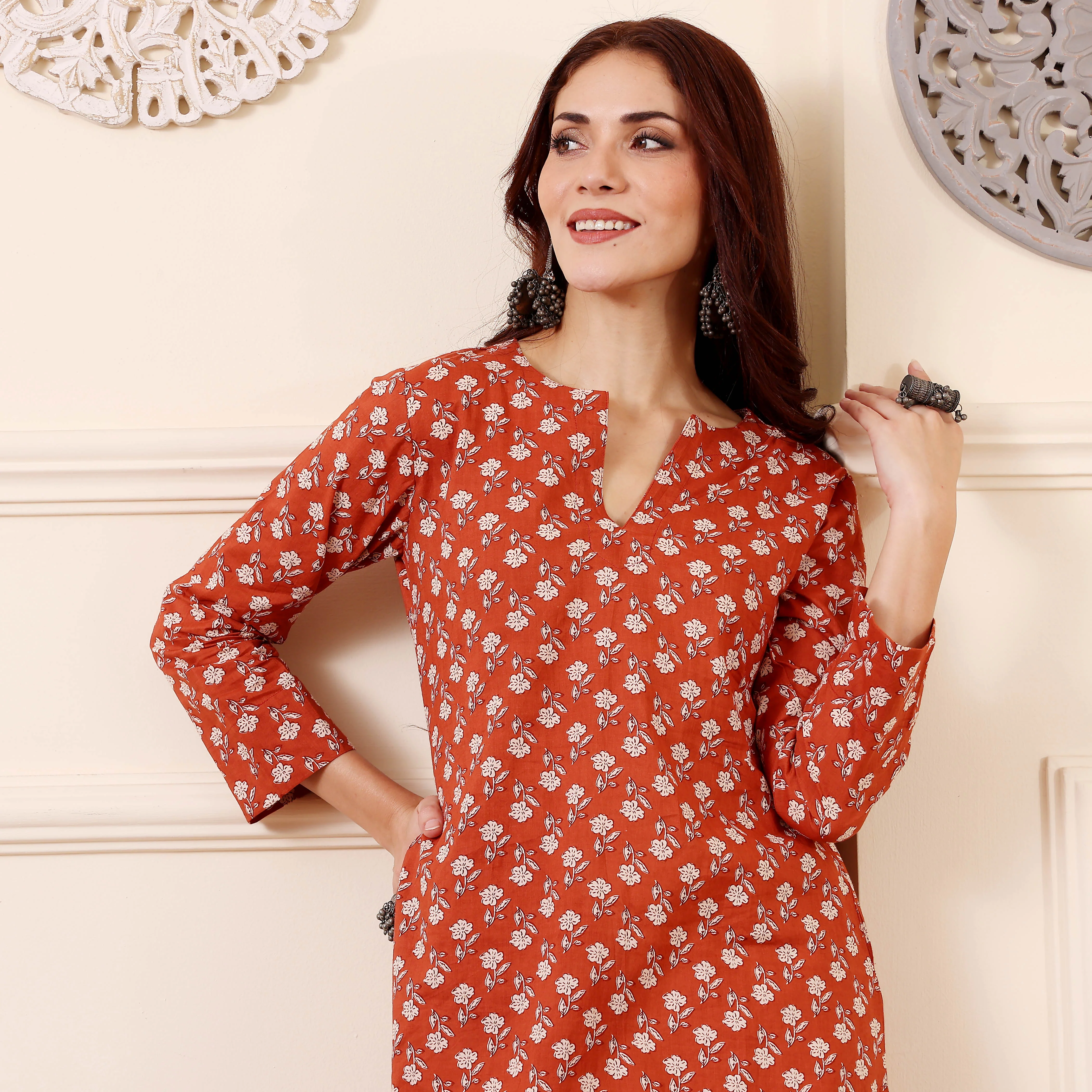 Dija Cotton Kurta - Image 3