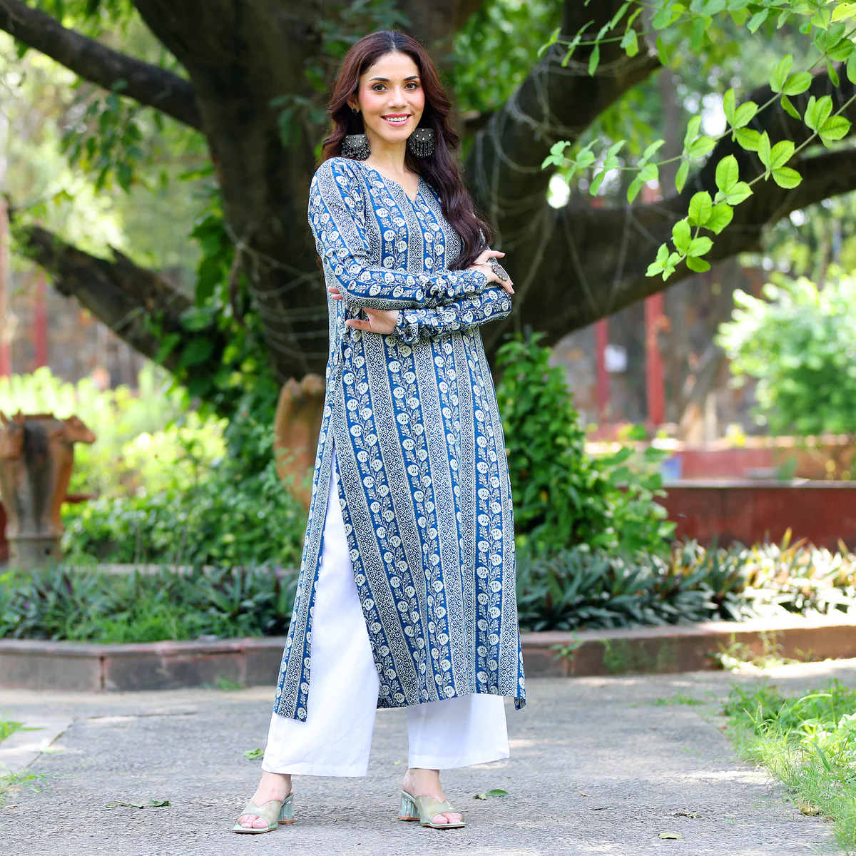 Ditya Straight Rayon Kurta - Image 6