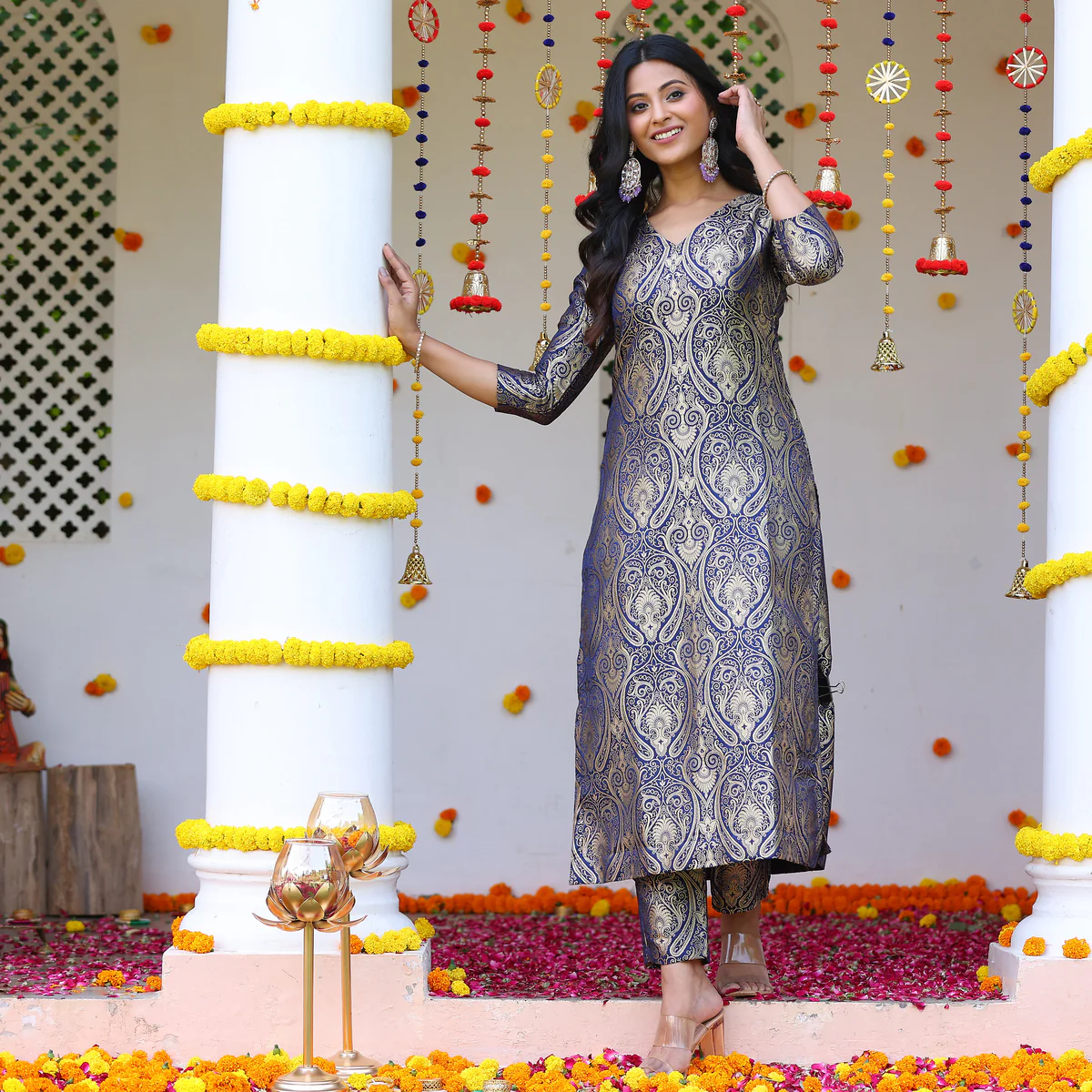 Enaakshi Banarasi Set - Image 2