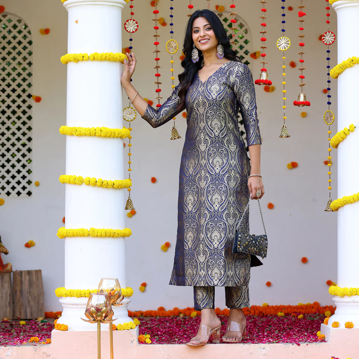 Enaakshi Banarasi Set - Image 3