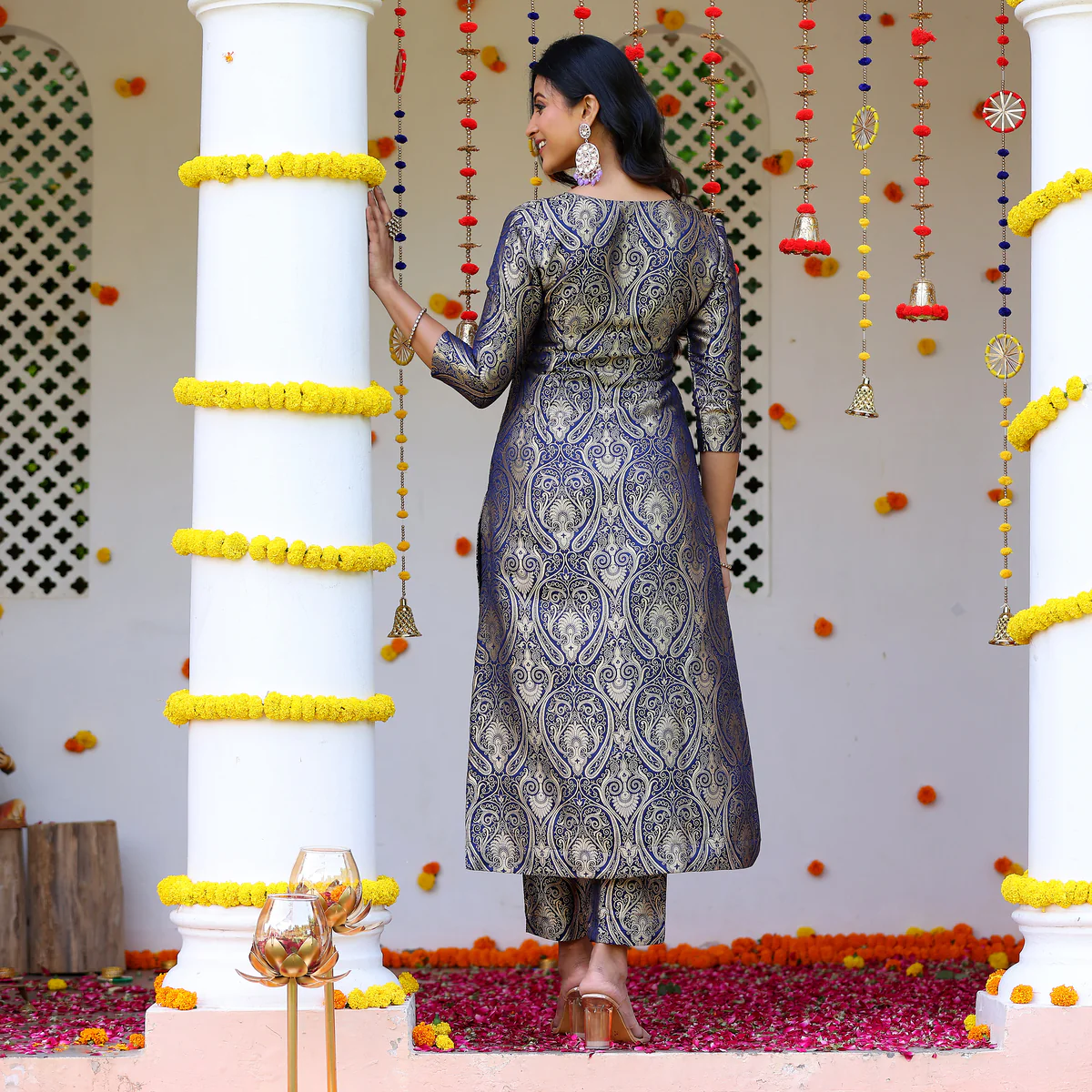 Enaakshi Banarasi Set - Image 4