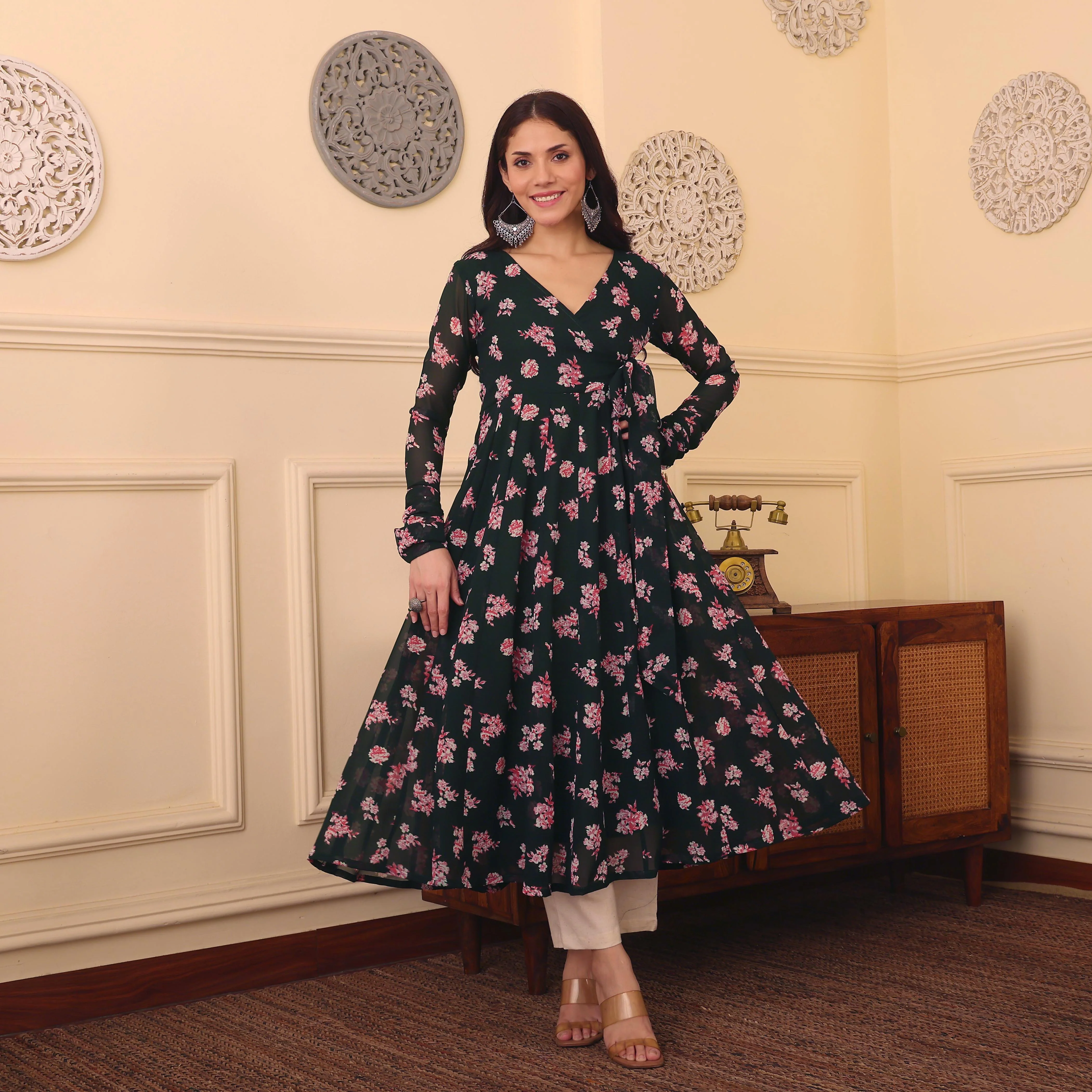 Fai Georgette Kurta - Image 5