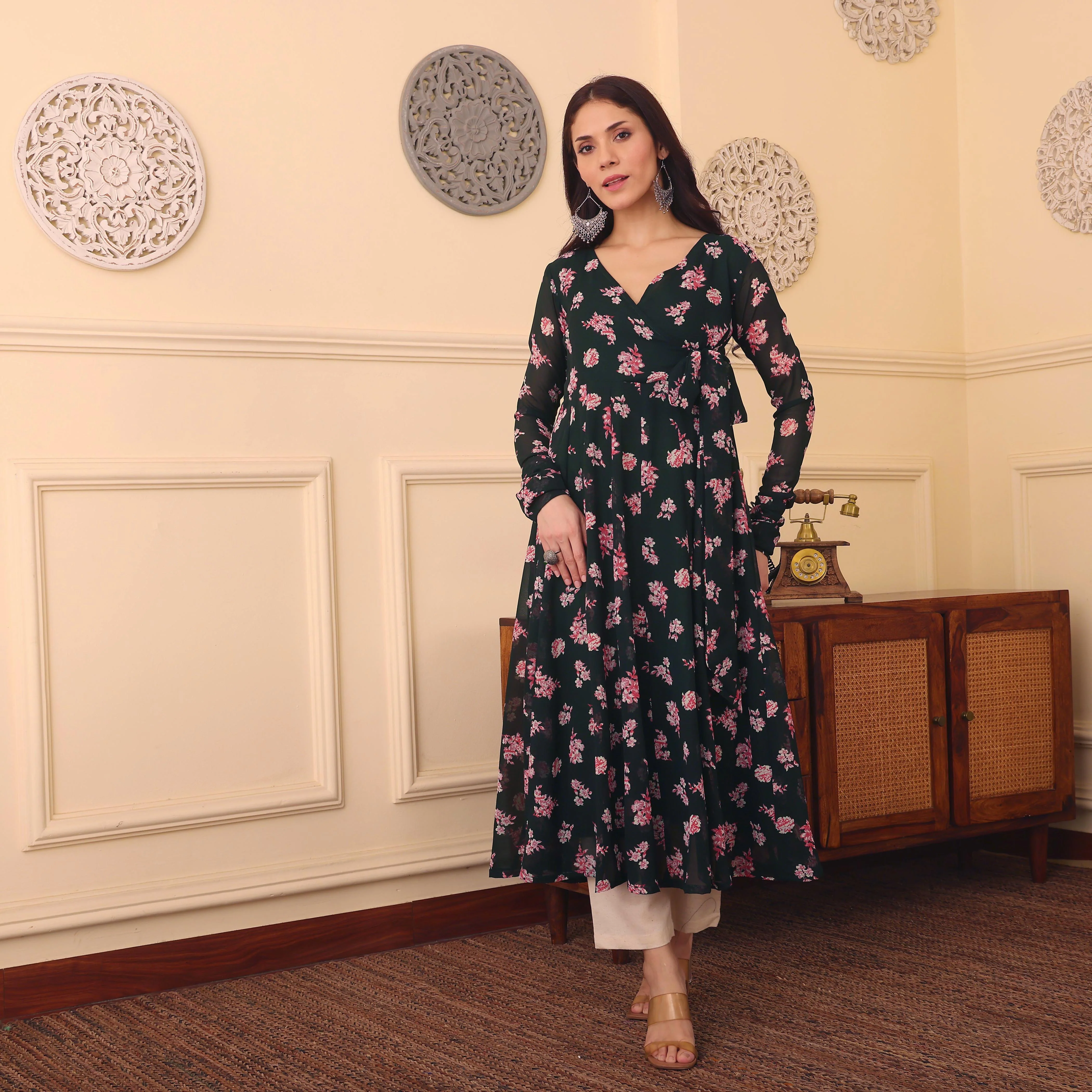 Fai Georgette Kurta - Image 6