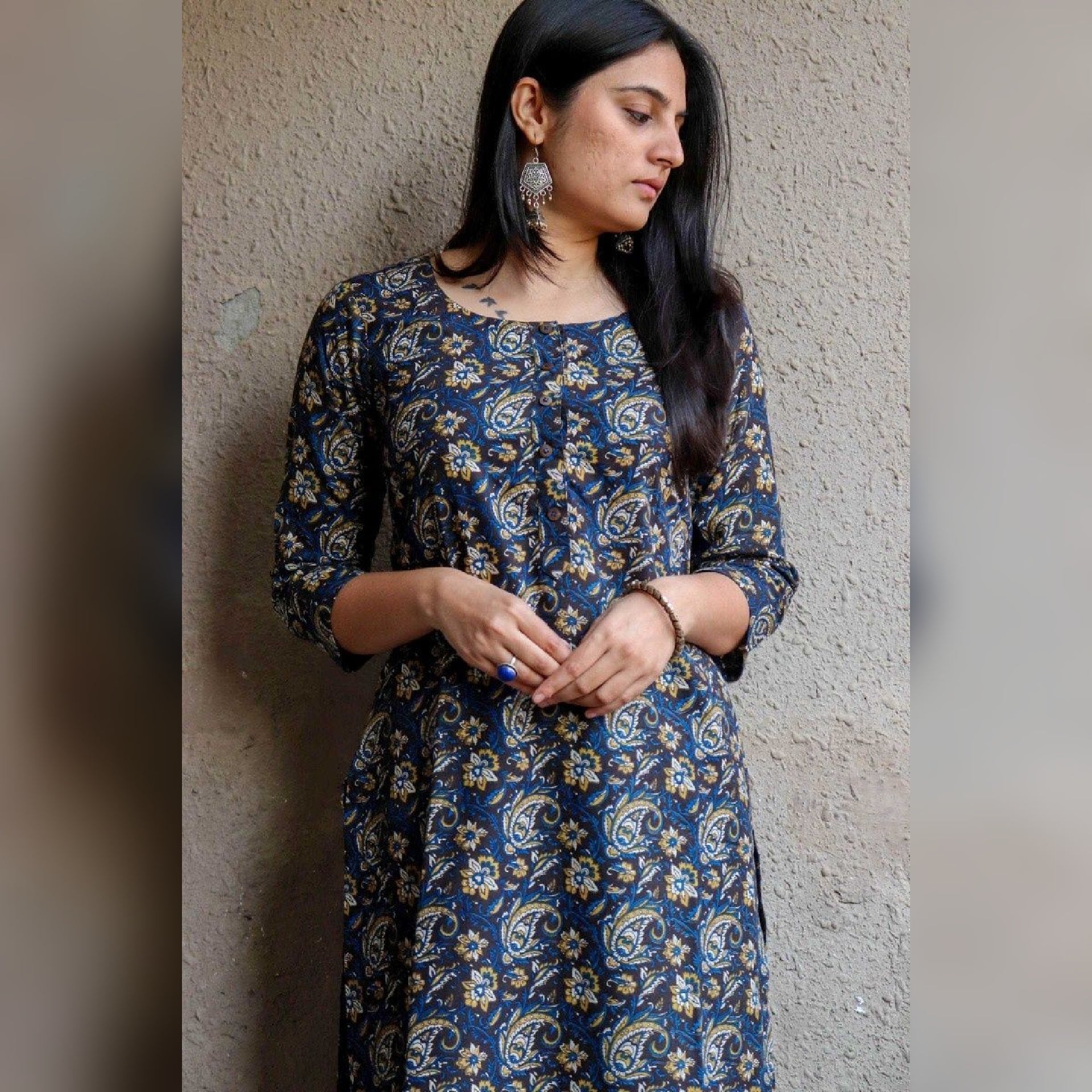 Fariha Kalamakri Set - Image 5