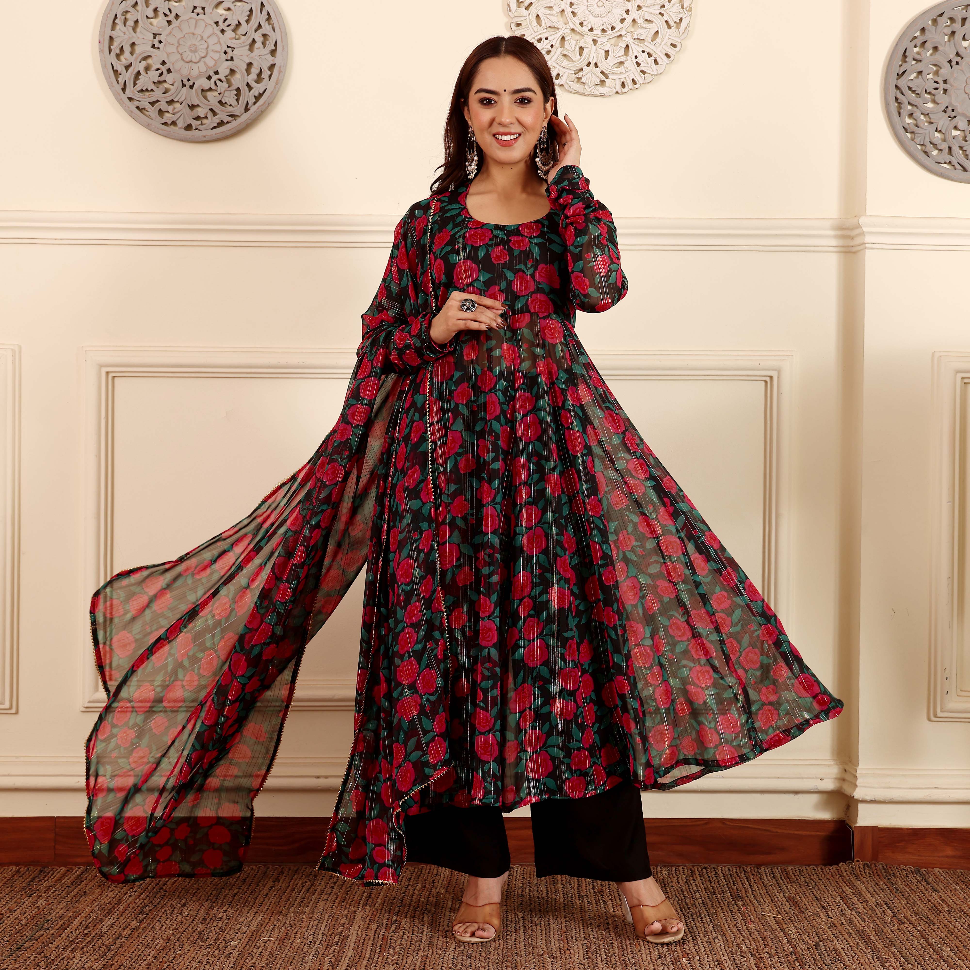 Fiza Georgette Set - Image 2