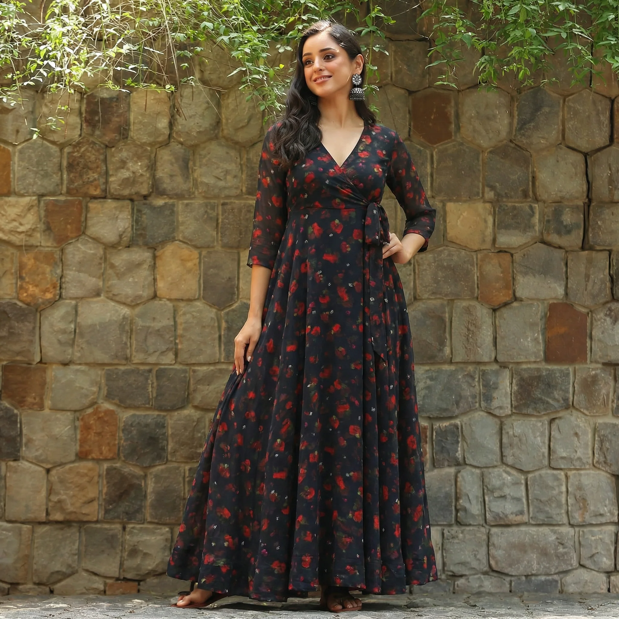 Ganam Georgette Angrakha - Image 2