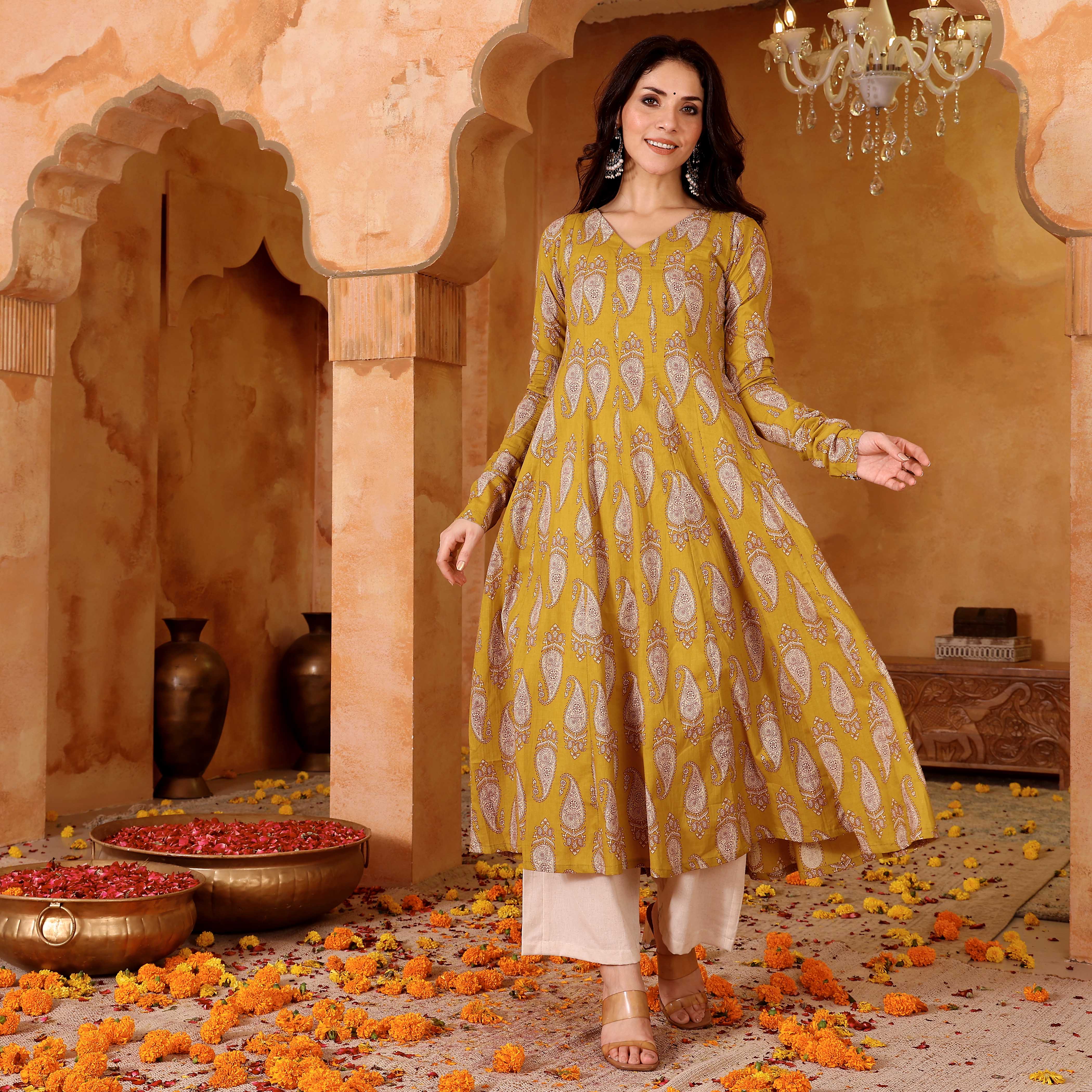 Gauravi Cotton Kurta - Image 2