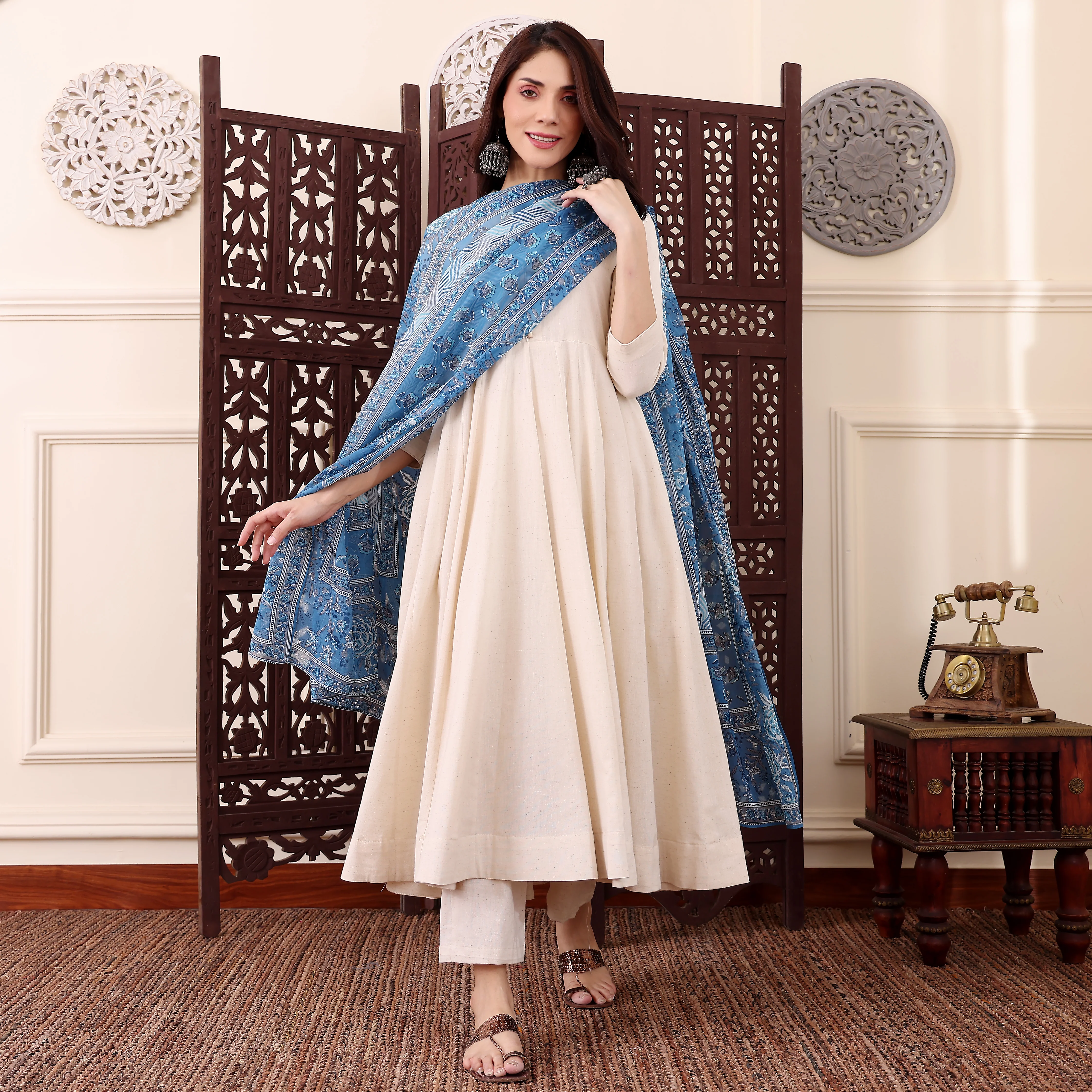 Gayatri Handloom Cotton Set - Image 6