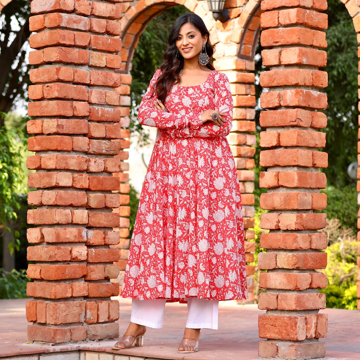 Phulwari Printed Cotton Kurta - Image 5