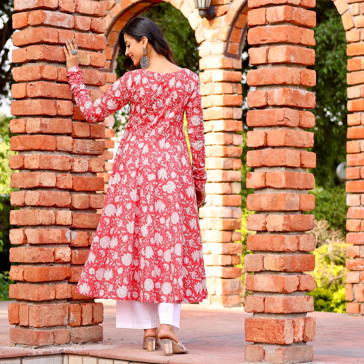 Phulwari Printed Cotton Kurta - Image 6