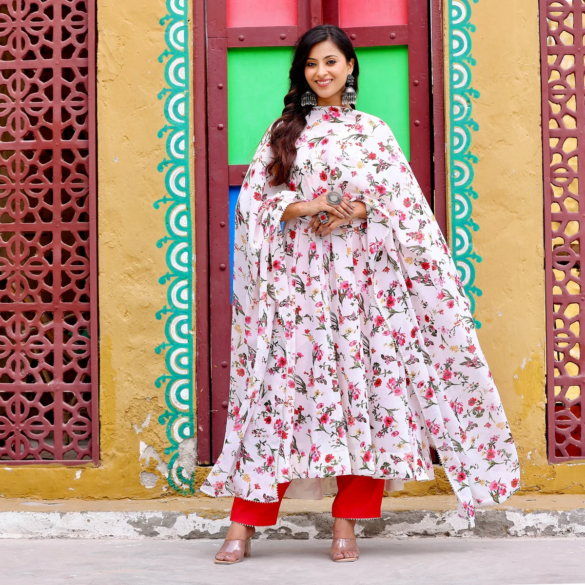 Gulista Floral Georgette Set - Image 2