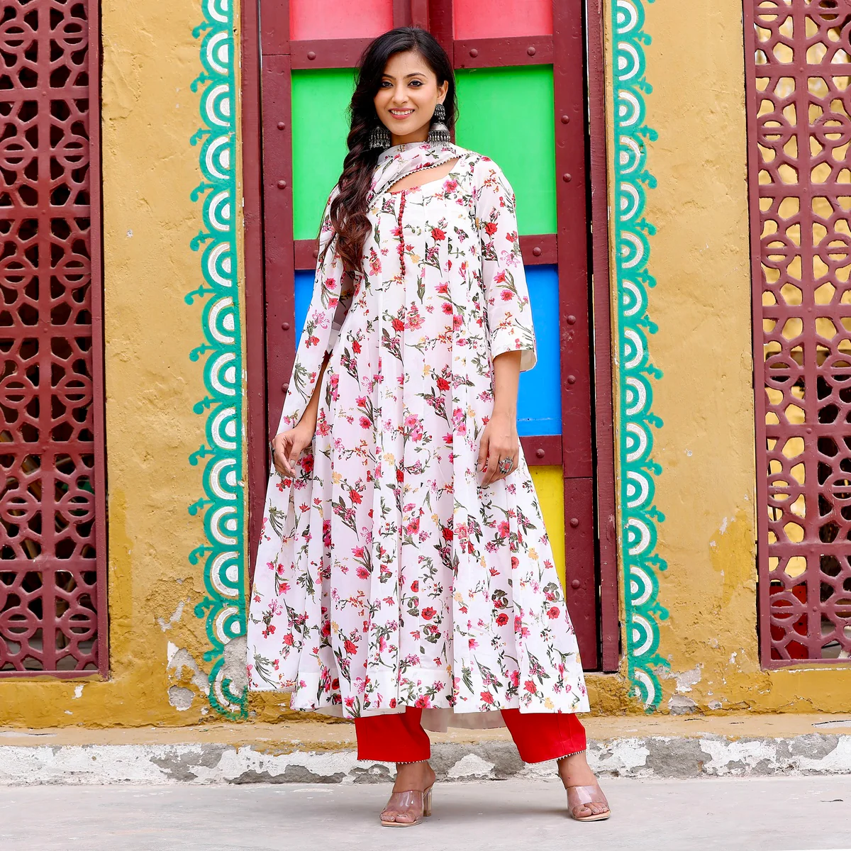 Gulista Floral Georgette Set - Image 3