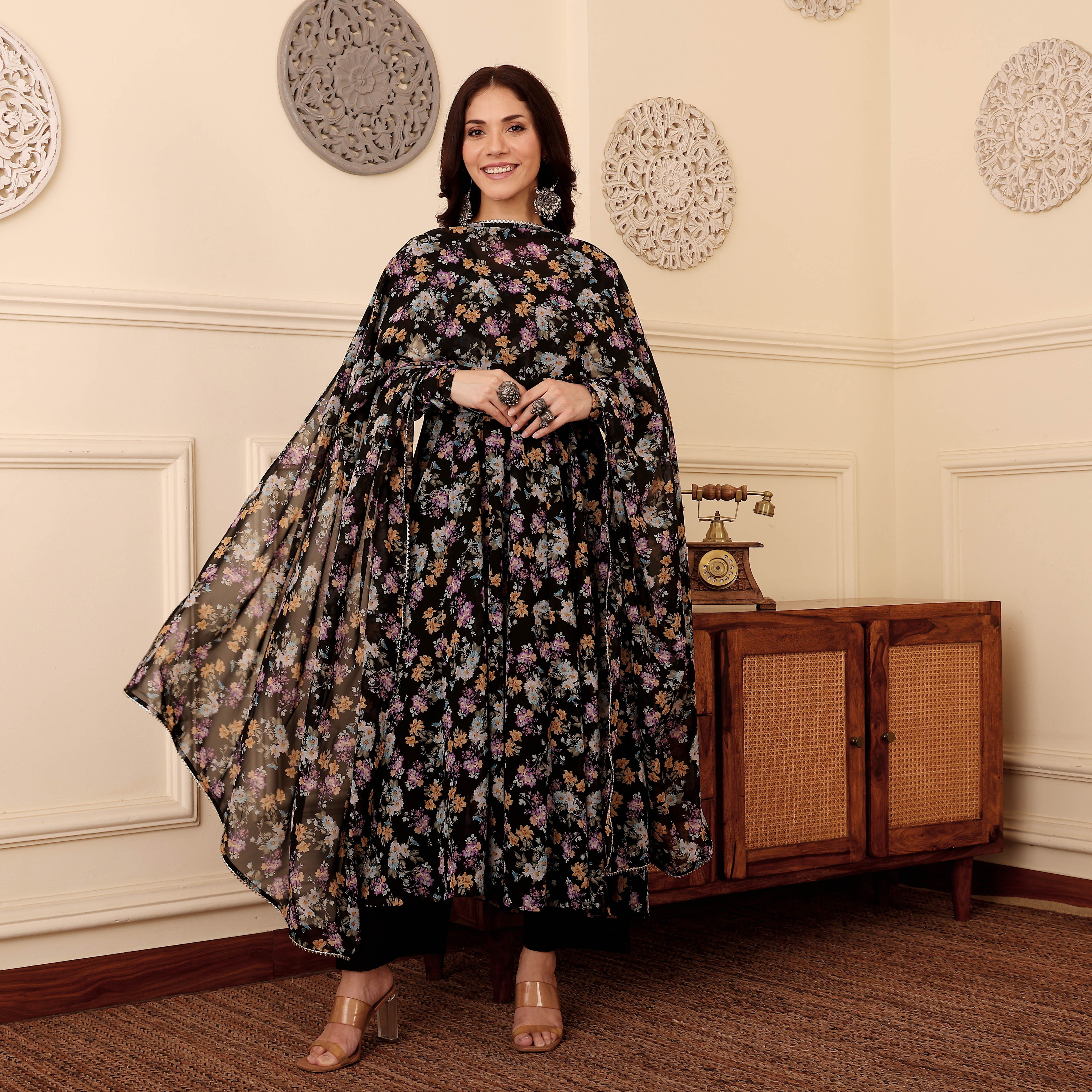 Gulmohar Georgette Set - Image 3