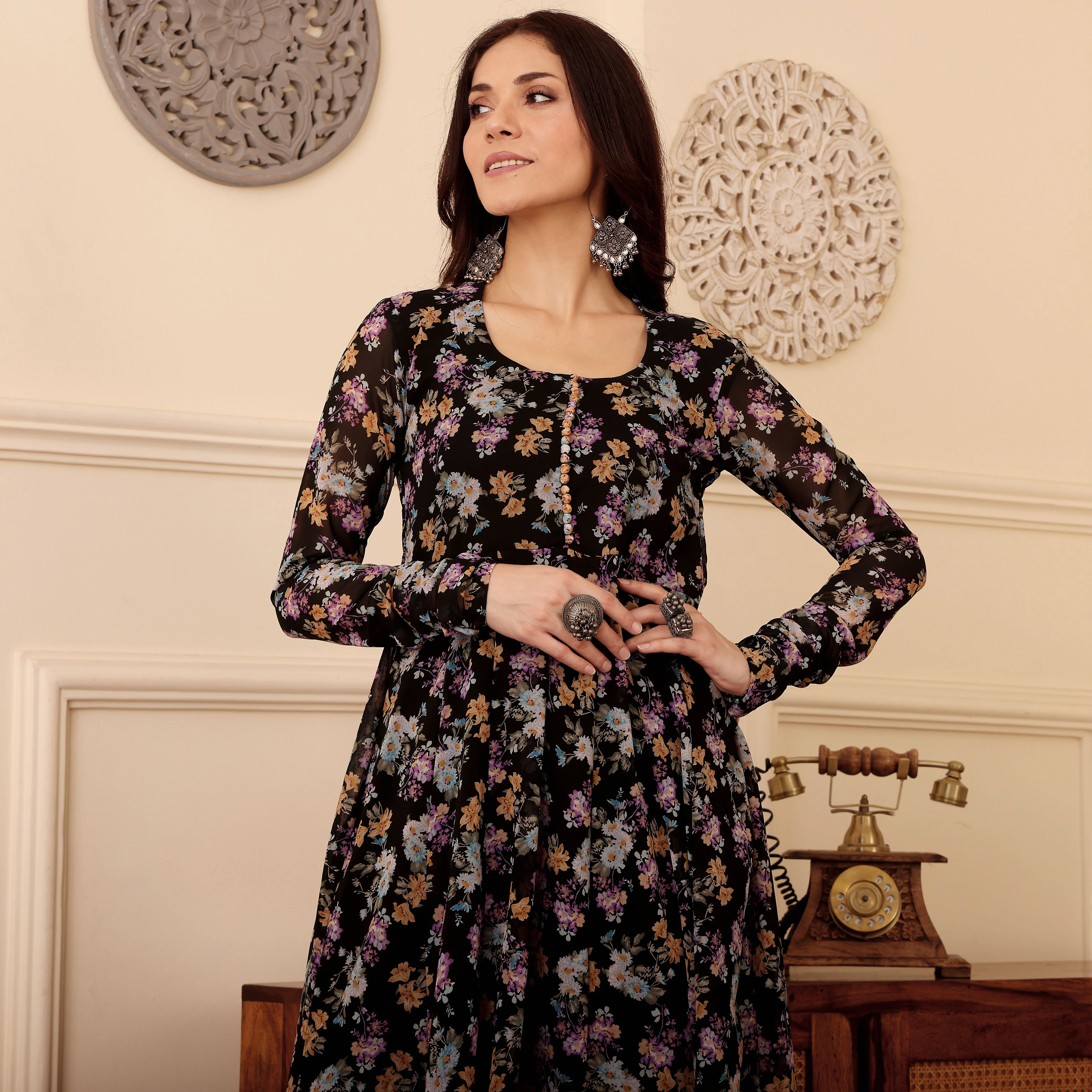 Gulmohar Georgette Set - Image 4