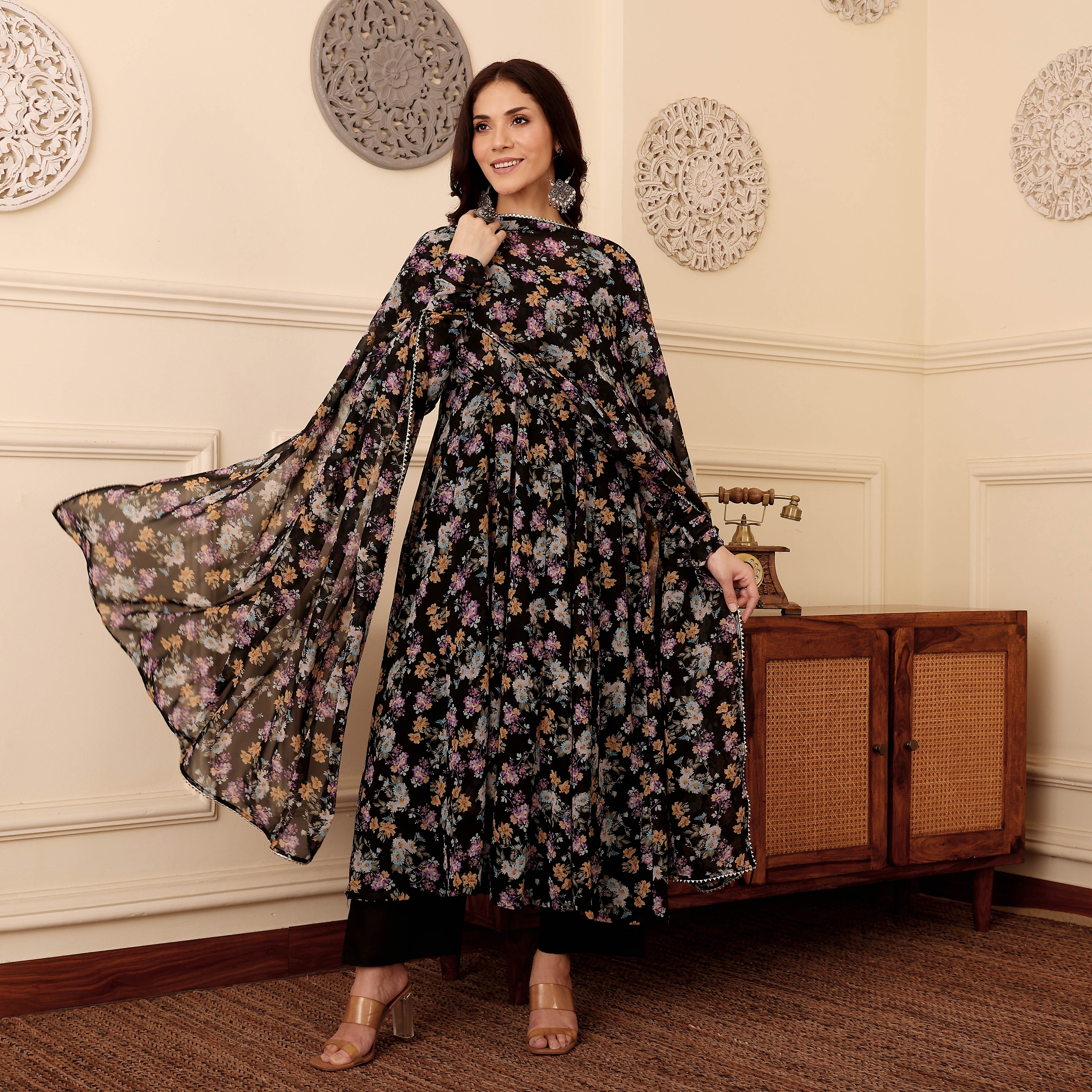 Gulmohar Georgette Set - Image 5