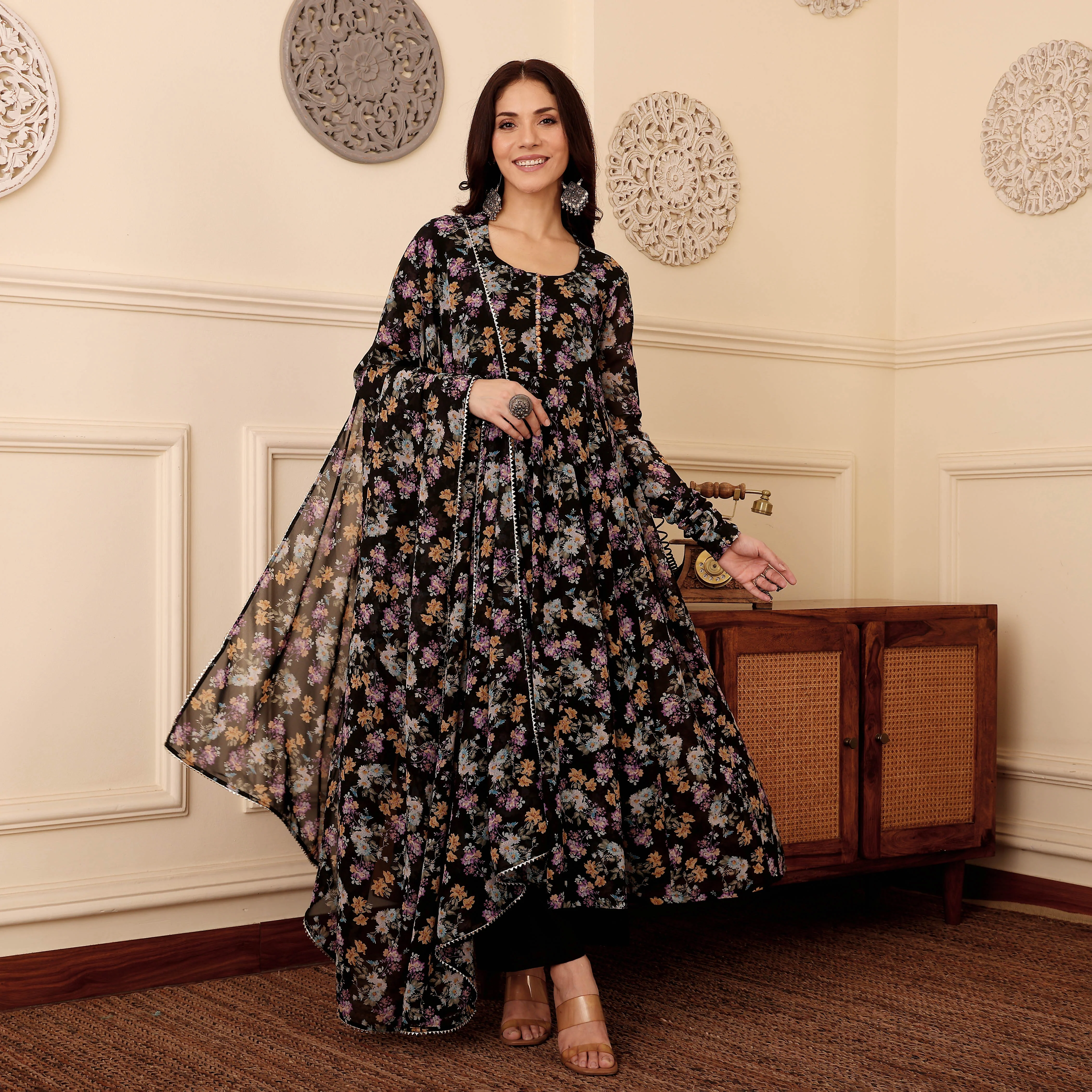 Gulmohar Georgette Set - Image 6