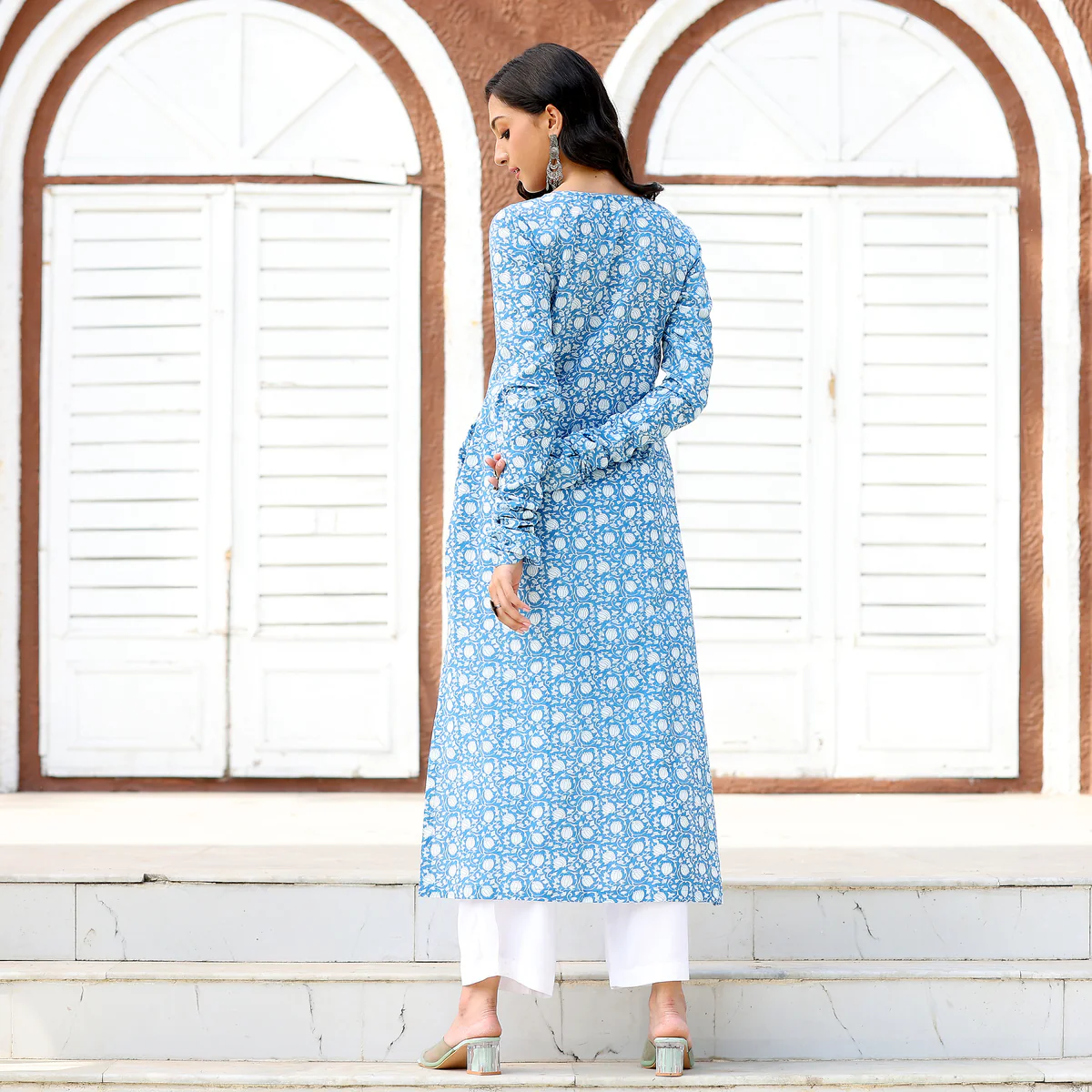 Neel Printed Kameez - Image 10