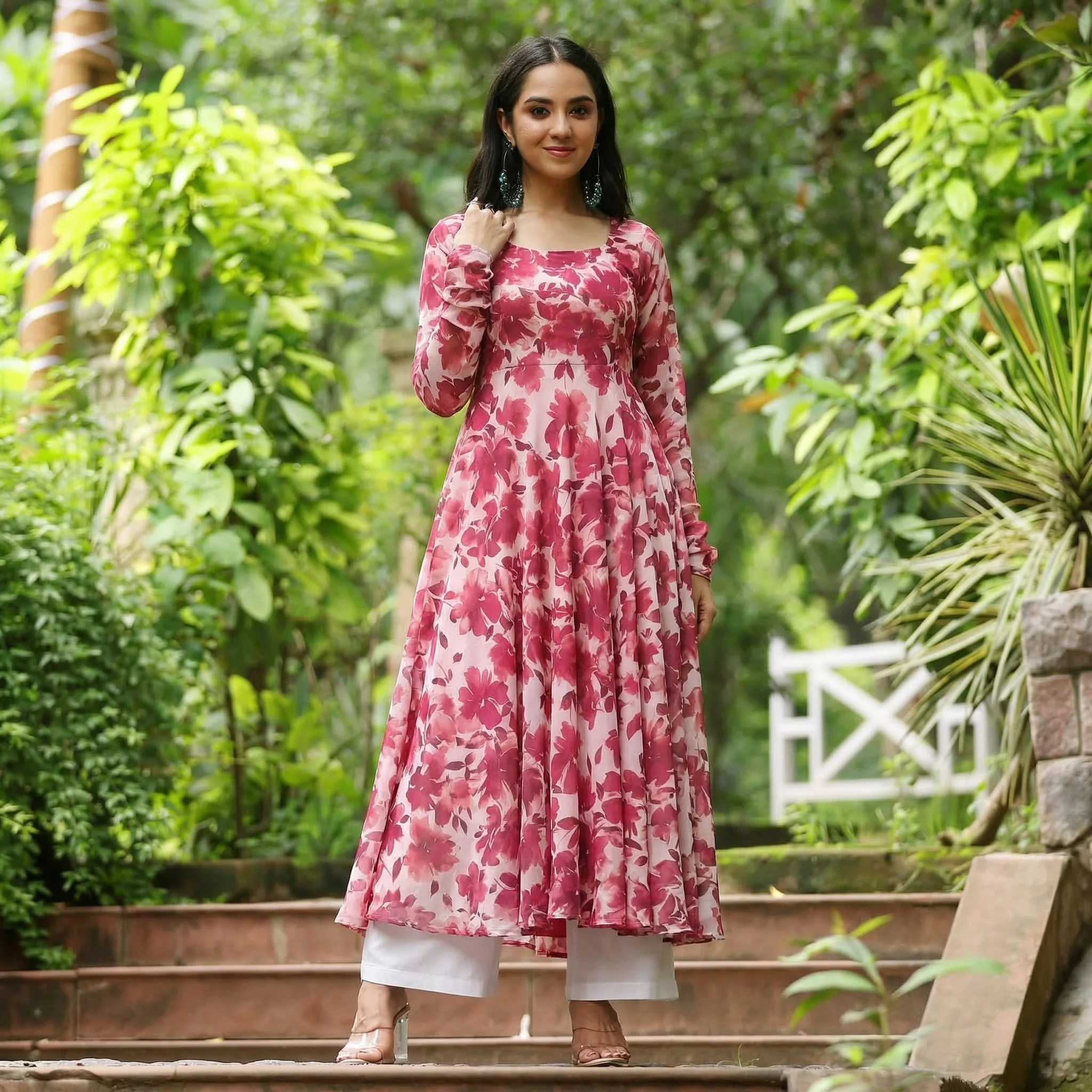 Hana Georgette Kurta - Image 3