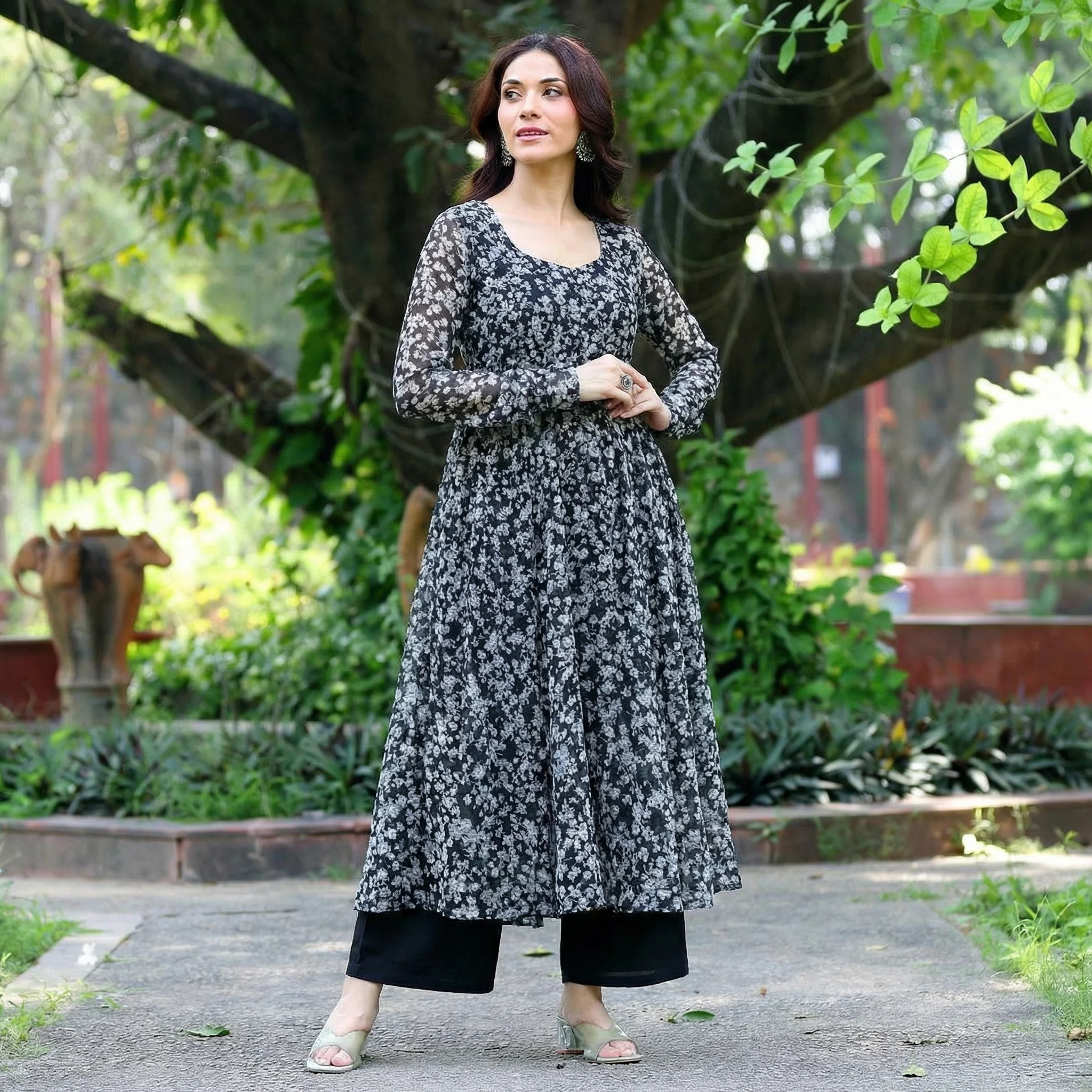 Hansa Georgette Kurta - Image 2