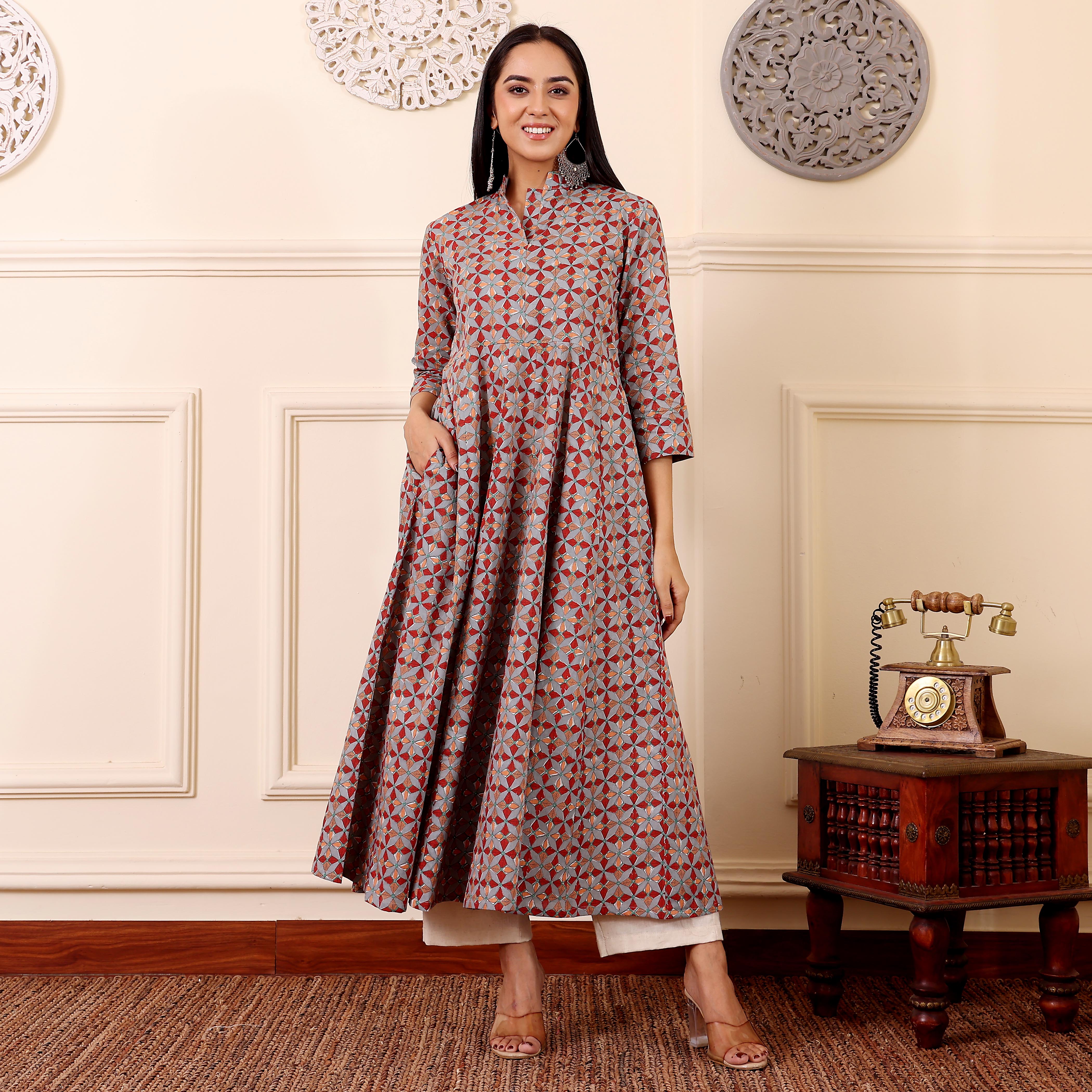 Hiva Cotton Kurta - Image 5