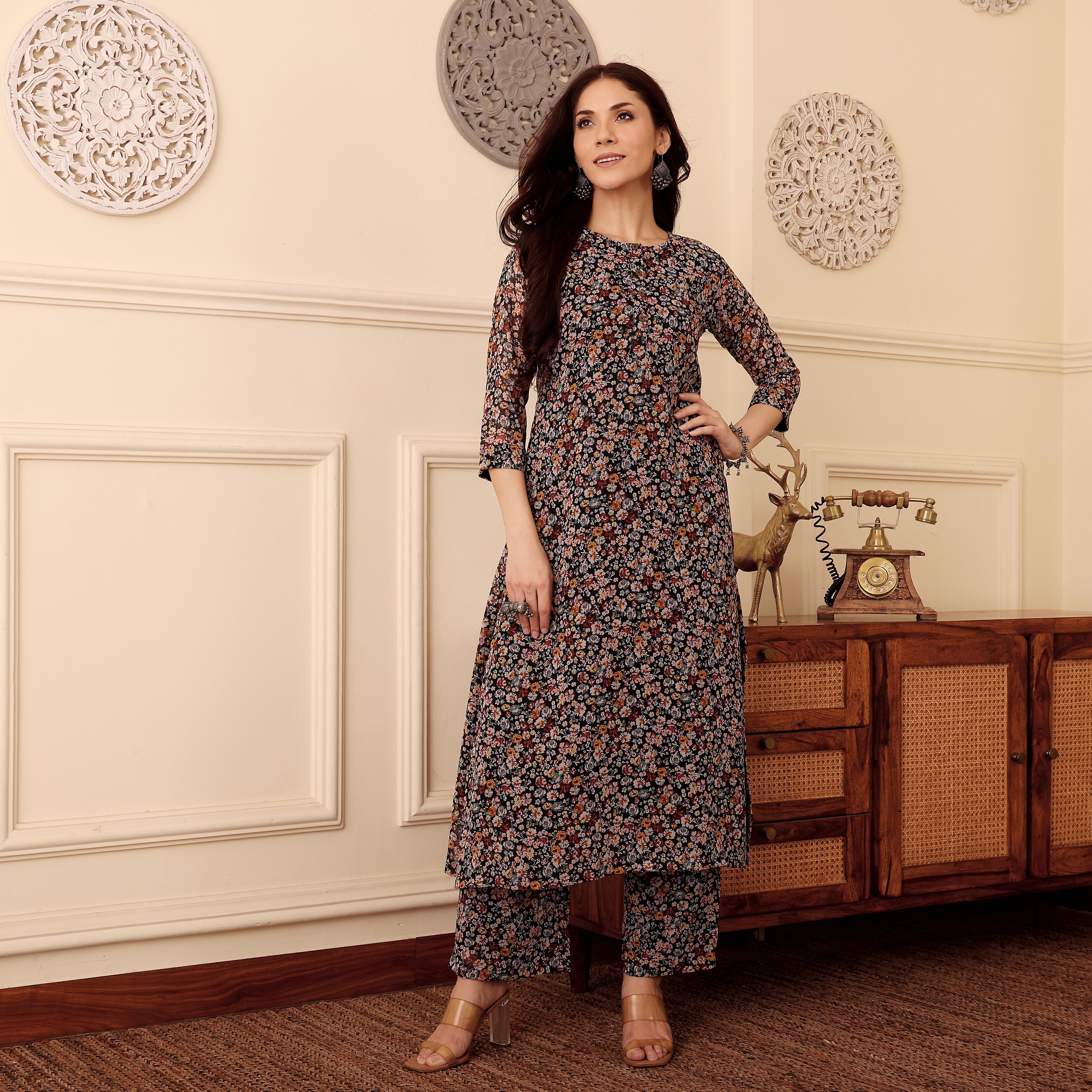 Humair Georgette Set - Image 2