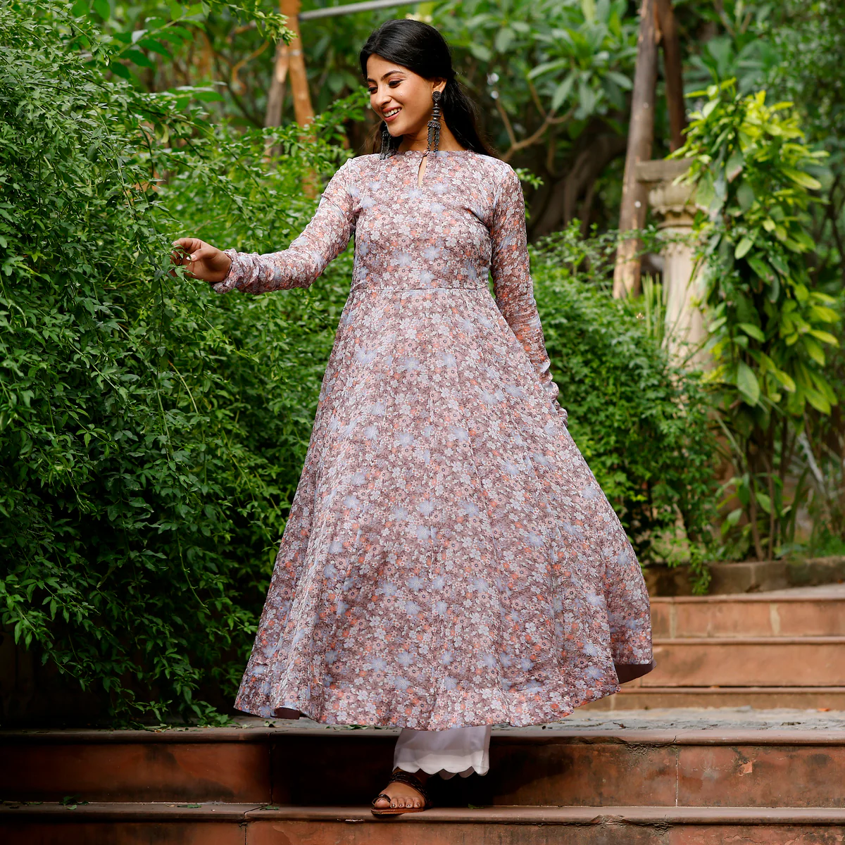 Idalia Chiffon Kurta - Image 5