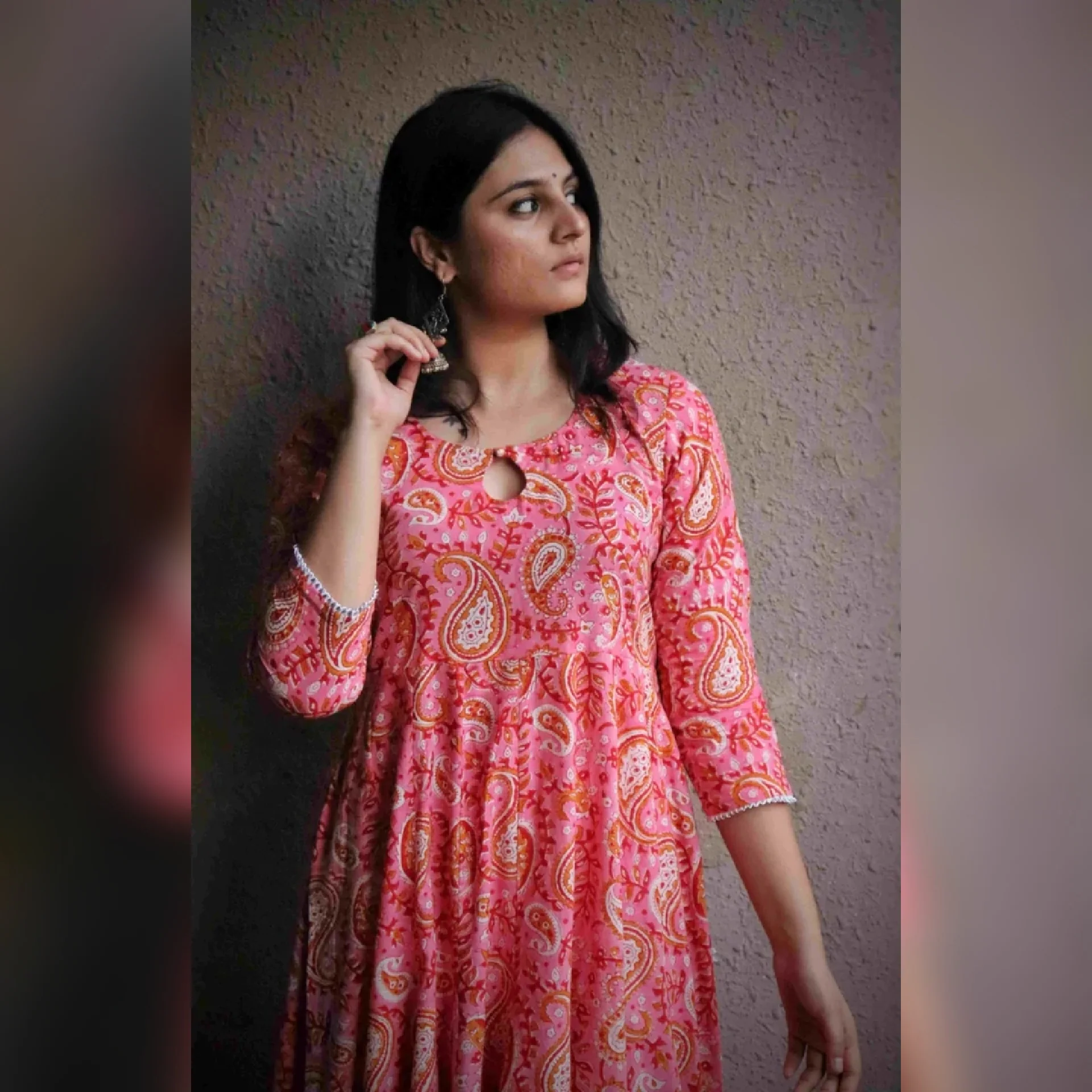 Iffrah hand block printed Kurta - Image 3