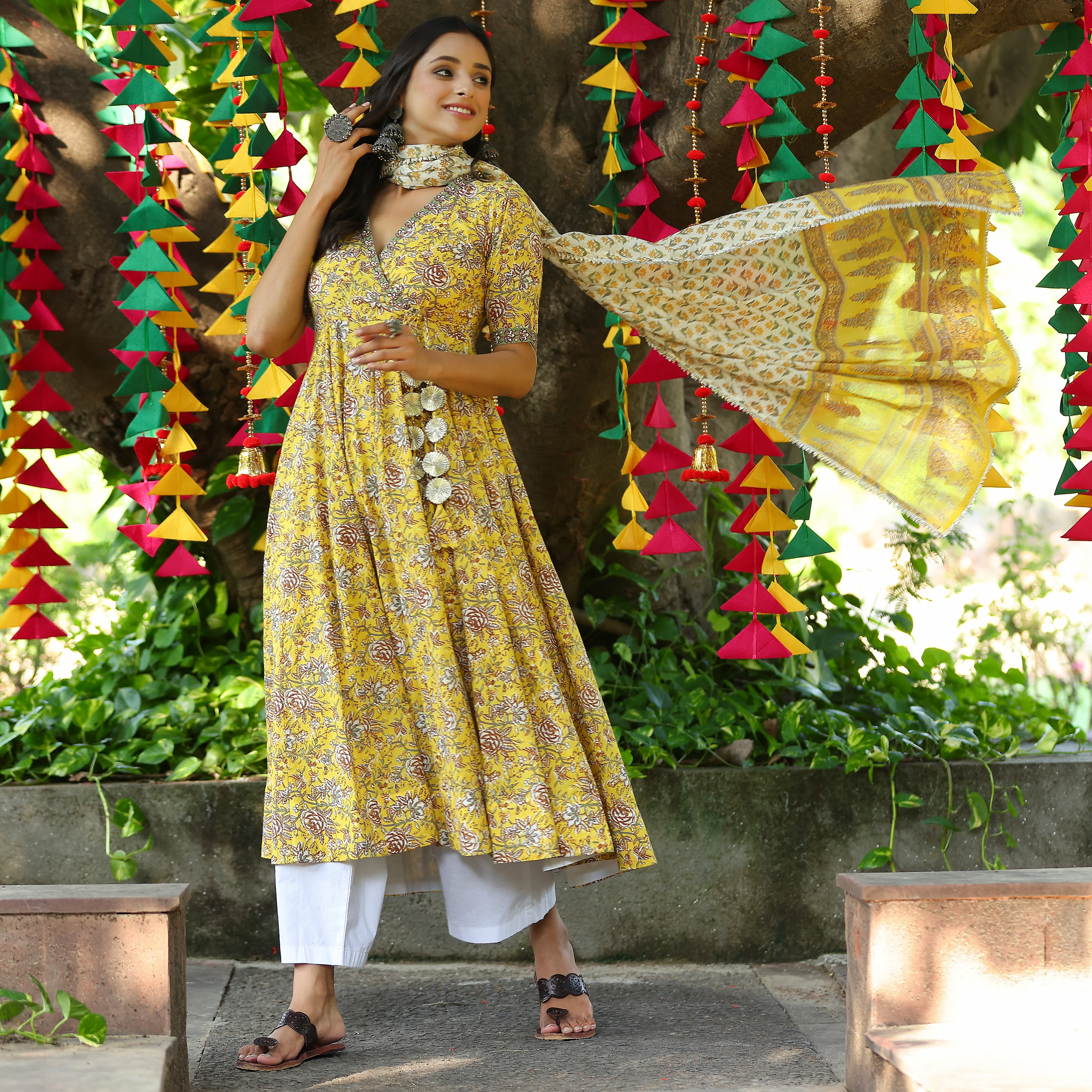 Imara handblock Cotton set - Image 3