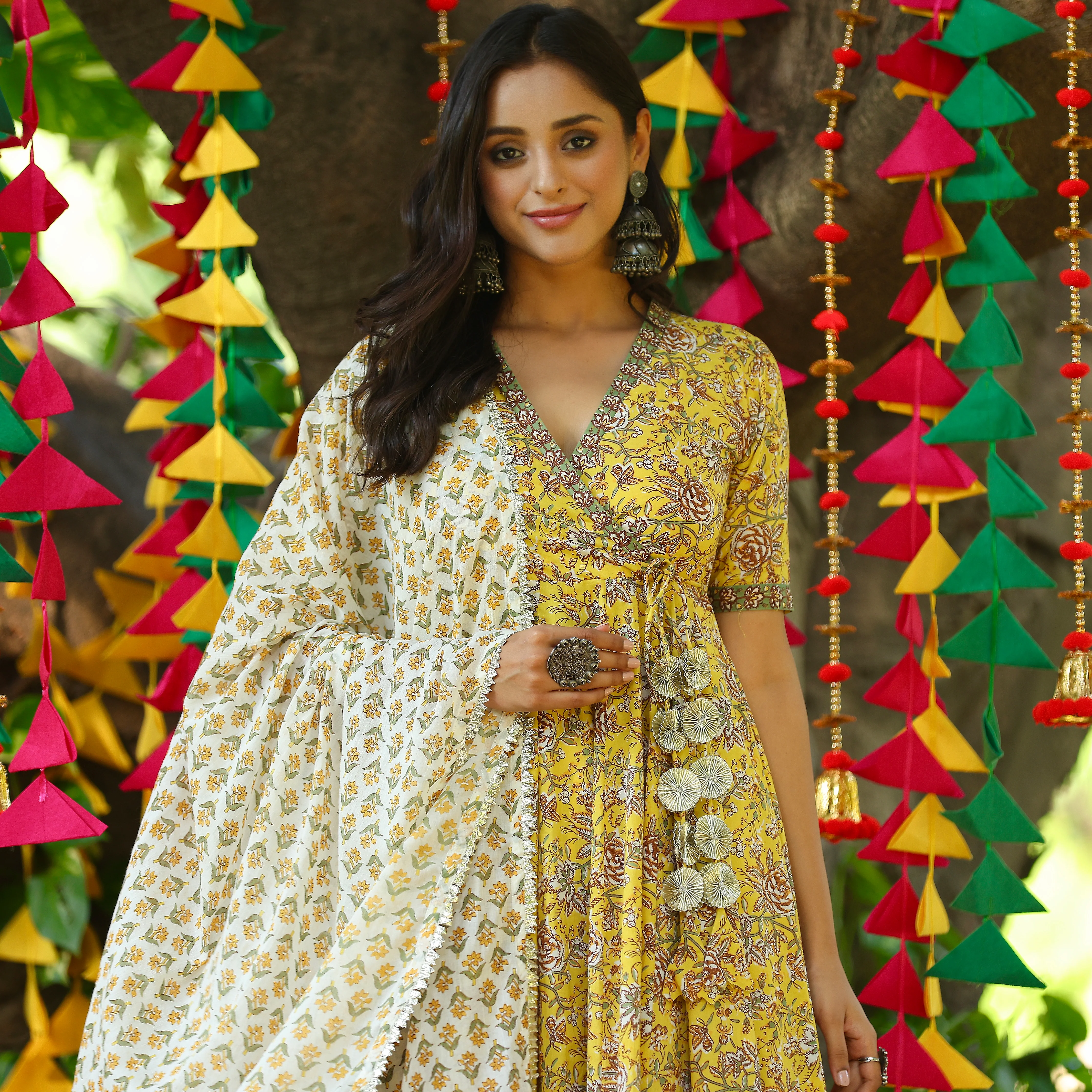 Imara handblock Cotton set - Image 4
