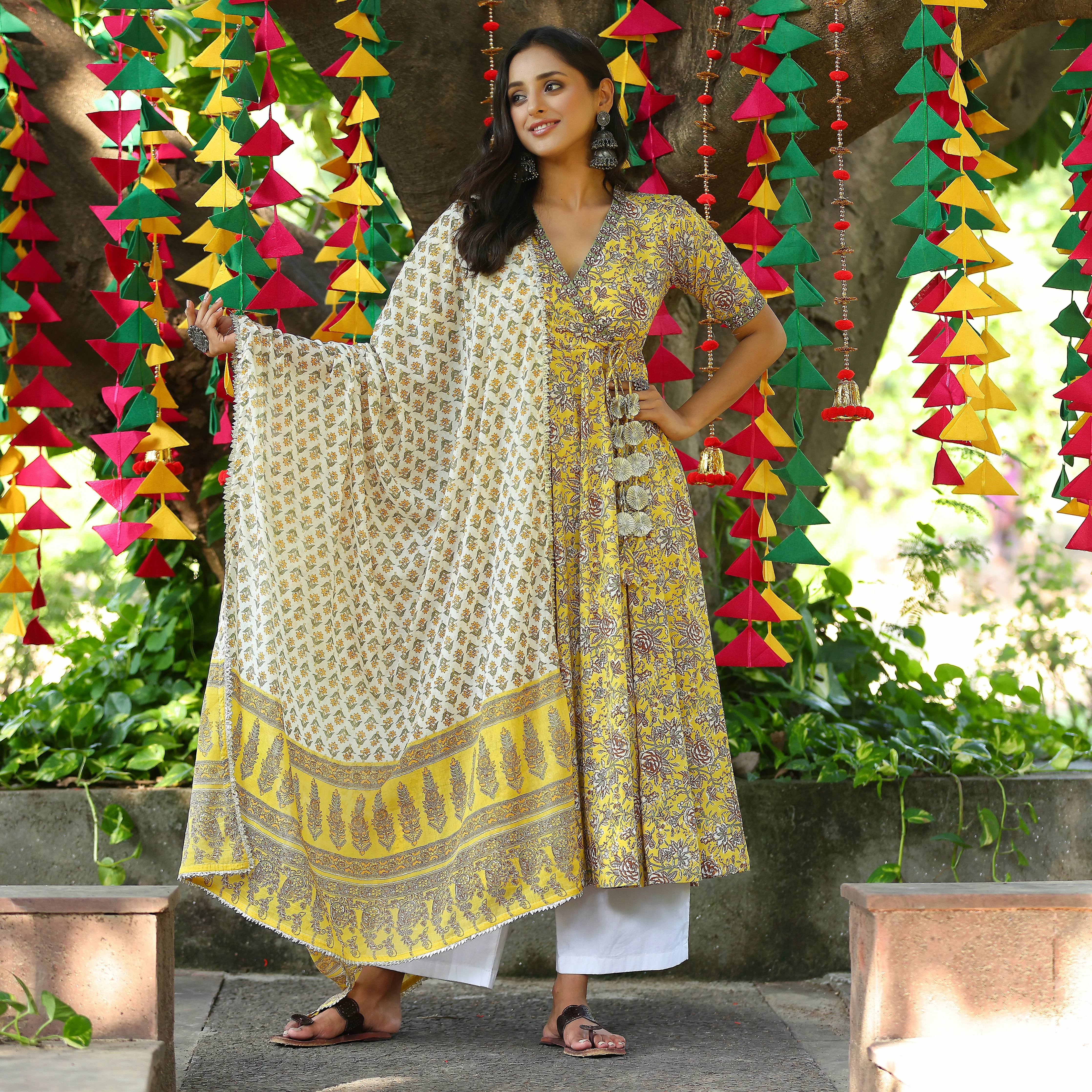 Imara handblock Cotton set - Image 5